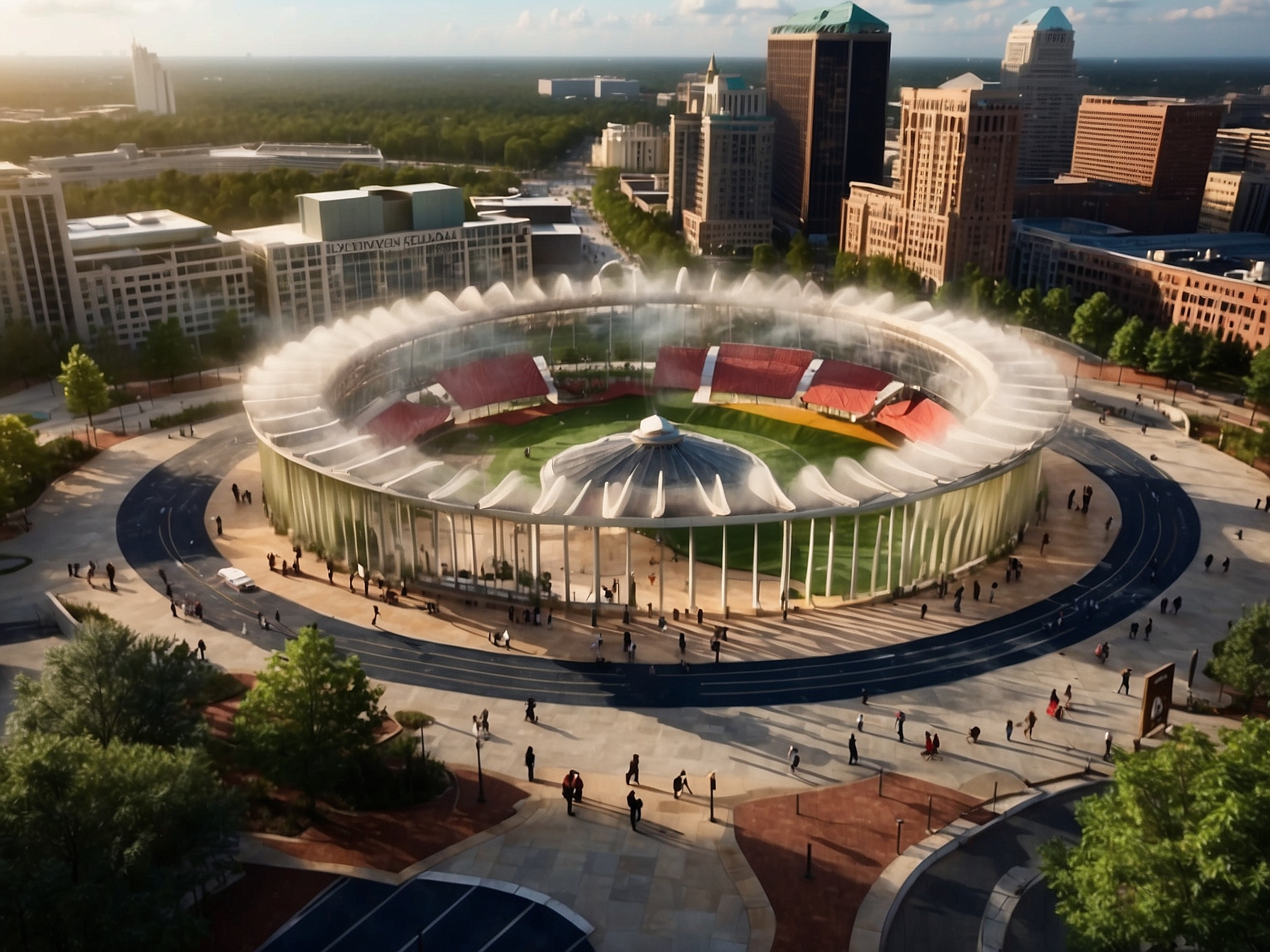 Highlight of Centennial Olympic Park Atlanta in Atlanta