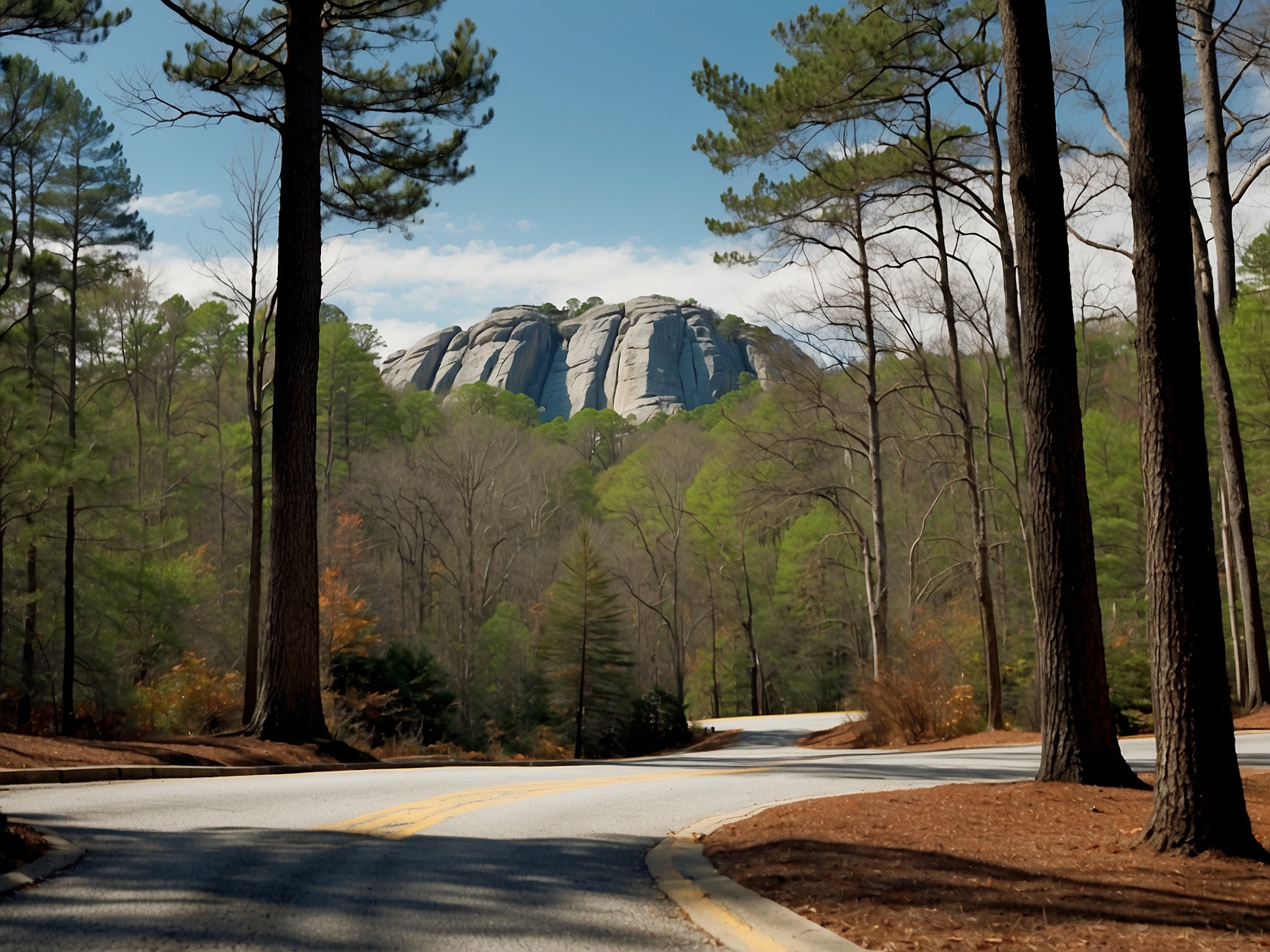 Setting of Stone Mountain Atlanta in Atlanta