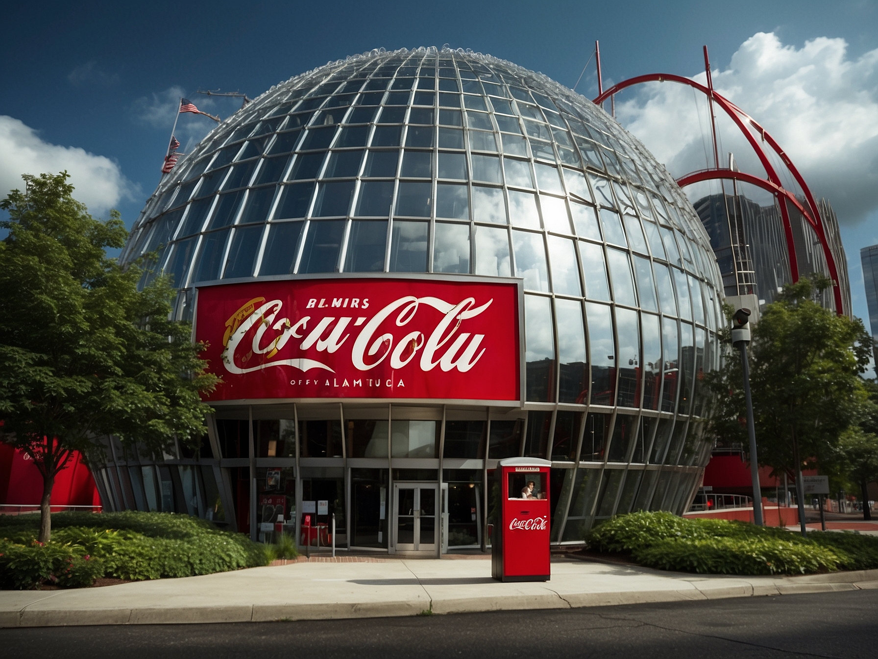 Setting of World of Coca-Cola Atlanta in Atlanta