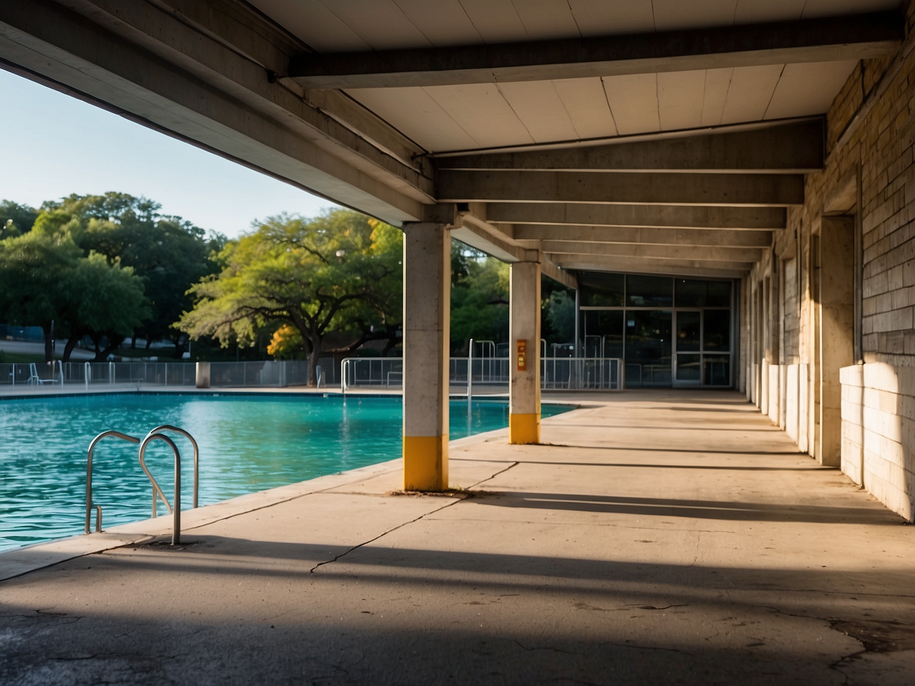 Area near Barton Springs Pool Austin in Austin