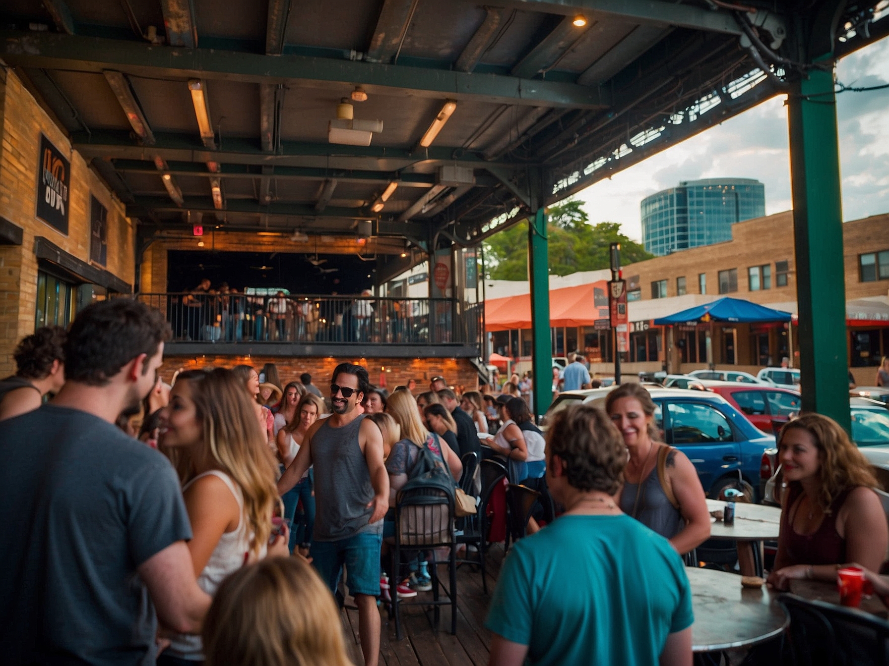 Main feature of Sixth Street Austin live music in Austin