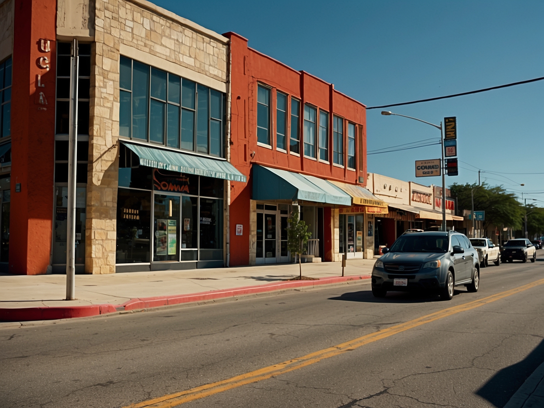 Main feature of South Congress Avenue Austin in Austin
