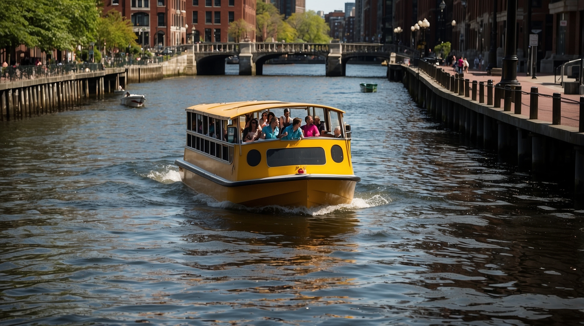 Boston Duck Boat Tour: Water & Land Adventure