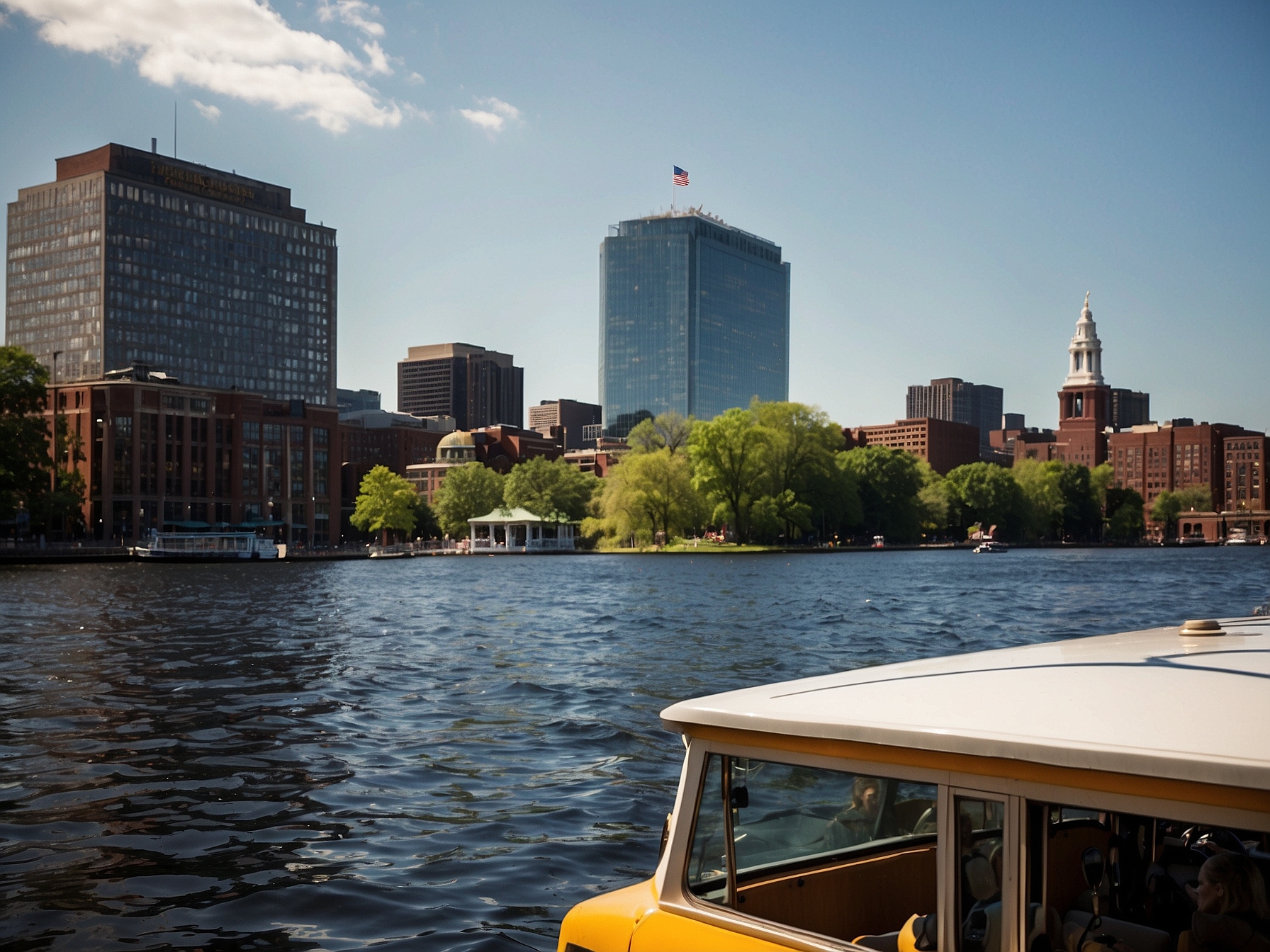 Main feature of Boston Duck Boat tour in Boston