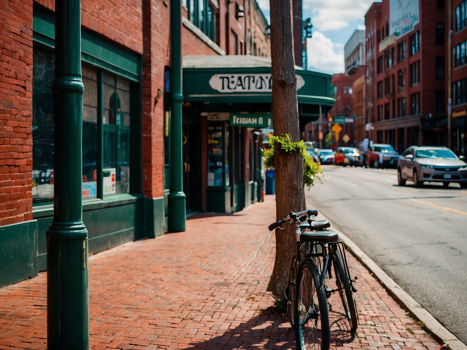 Area near Fenway Park Boston in Boston