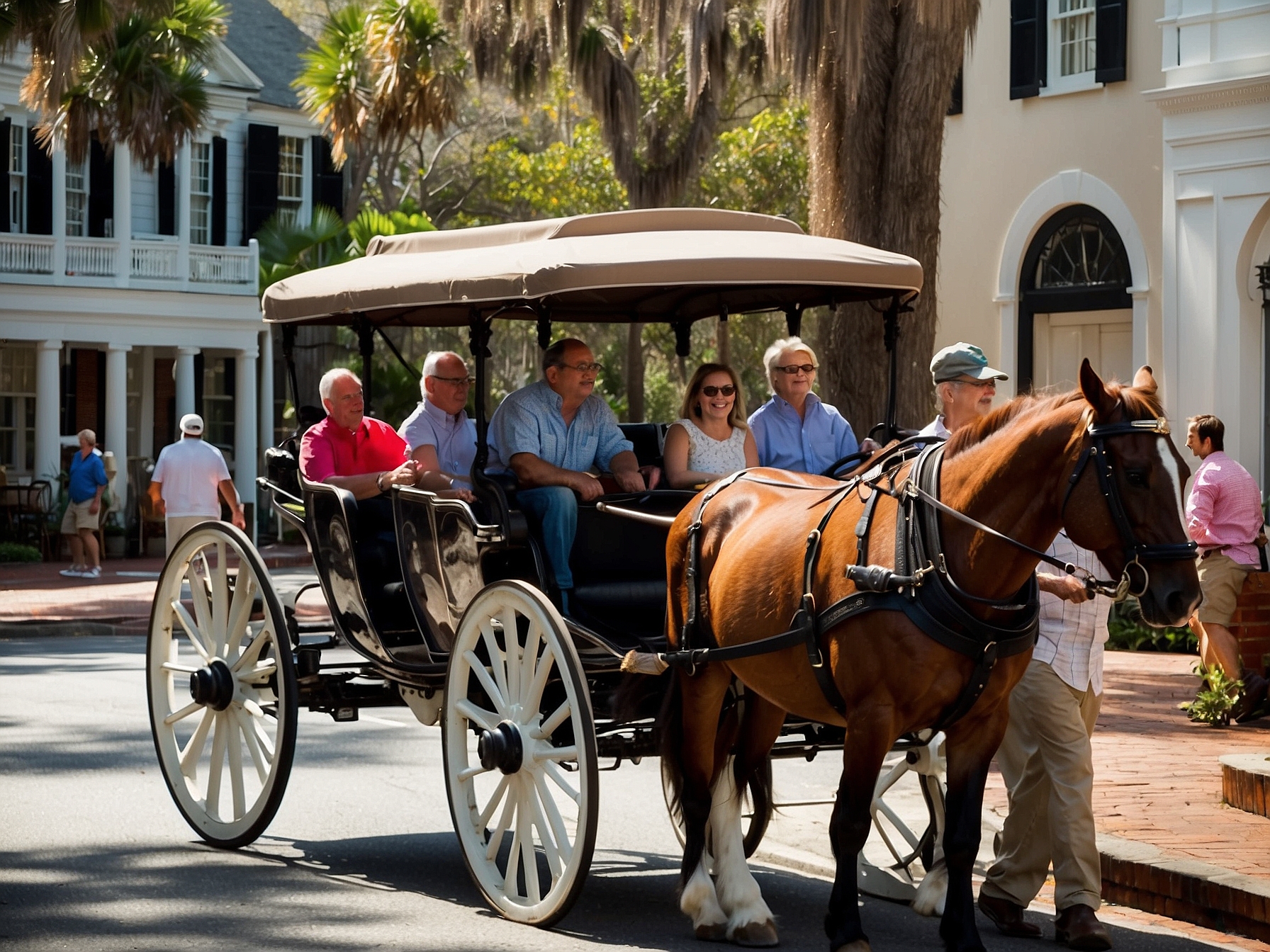 Activity at Charleston carriage tour in Charleston