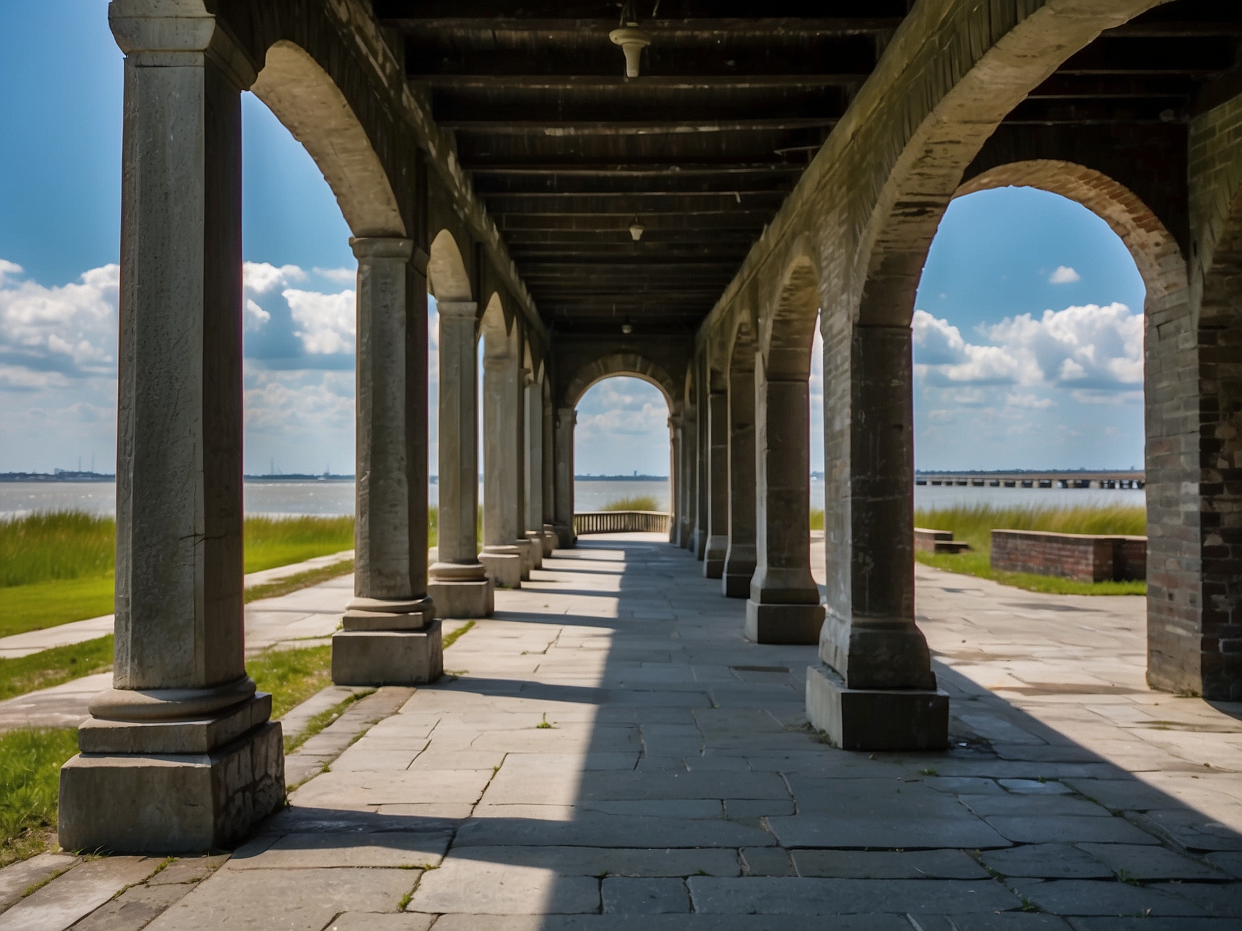 Environment at Fort Sumter Charleston SC in Charleston