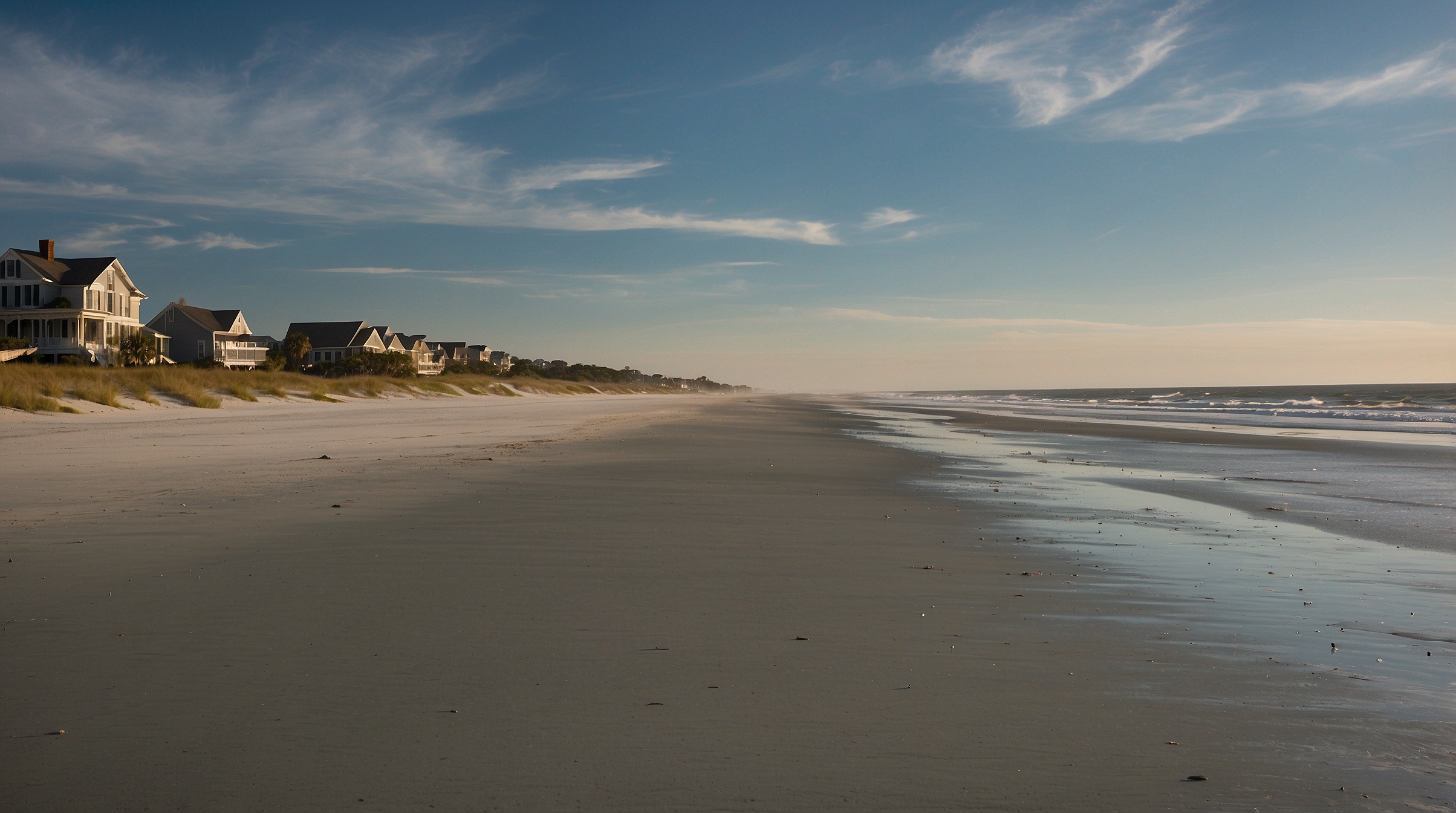 Sullivan's Island Beach near Charleston SC in Charleston travel photography