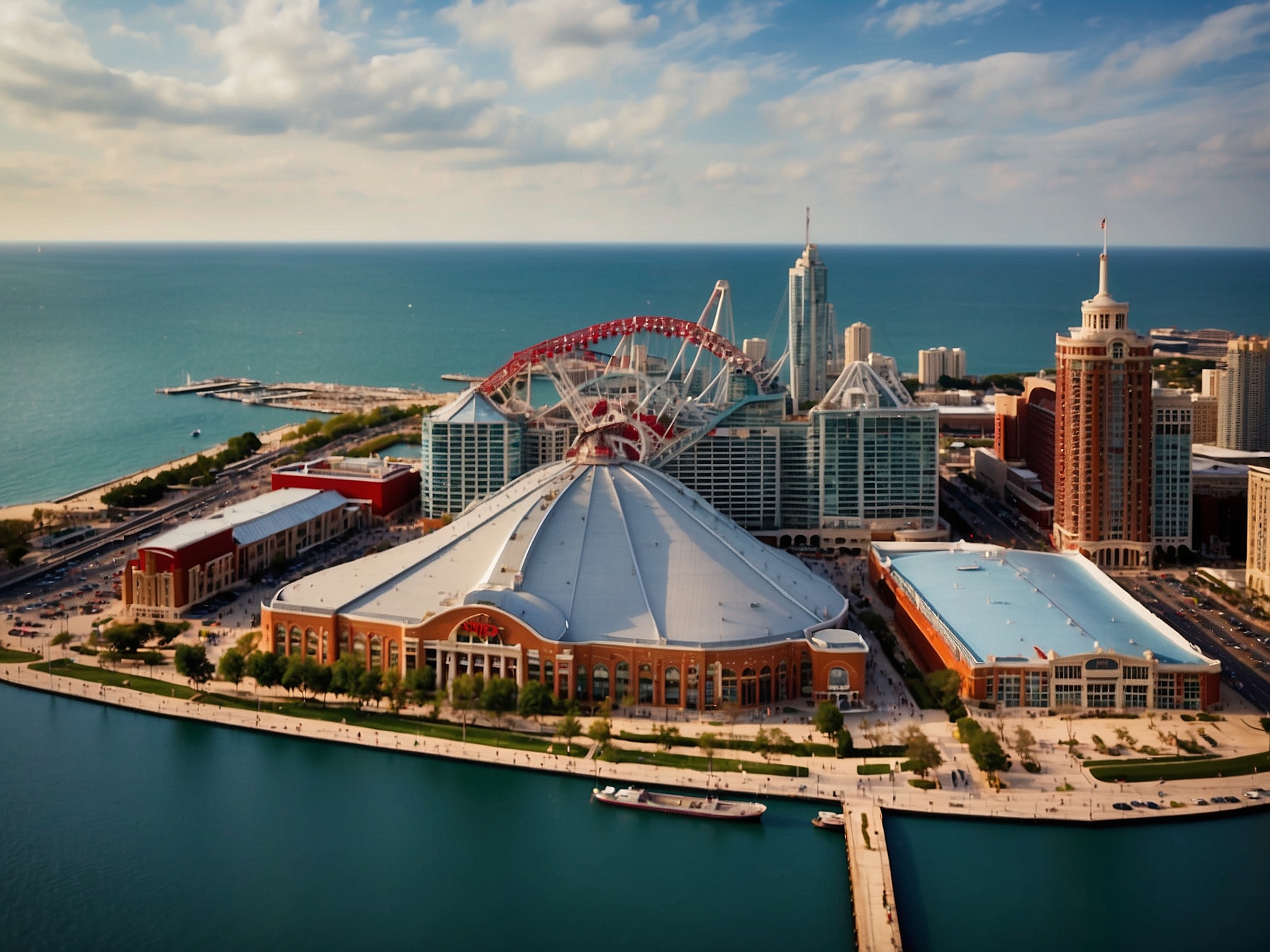View at Navy Pier Chicago Chicago