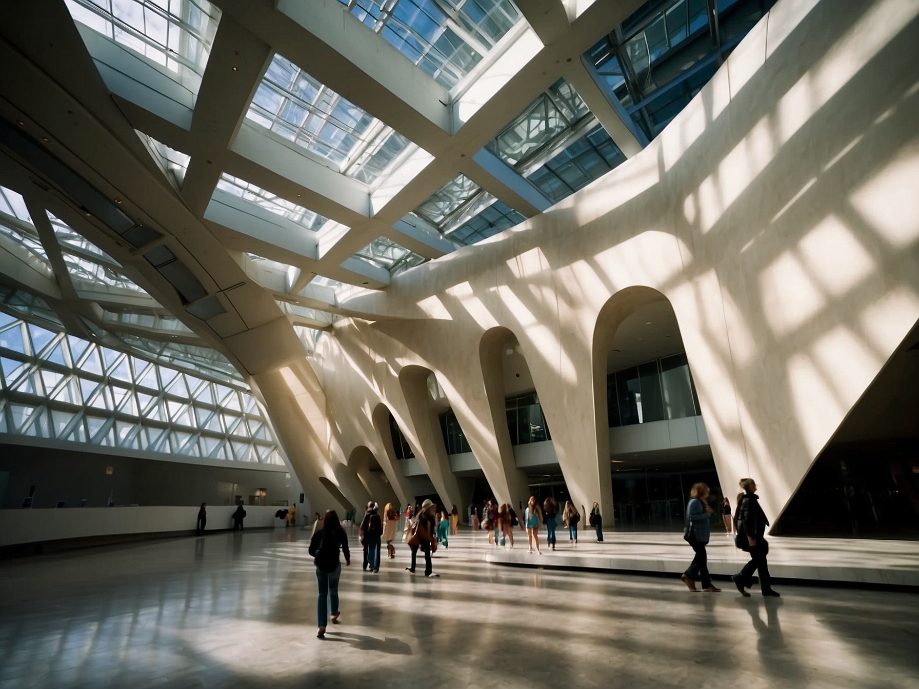 Main feature of Denver Art Museum in Denver