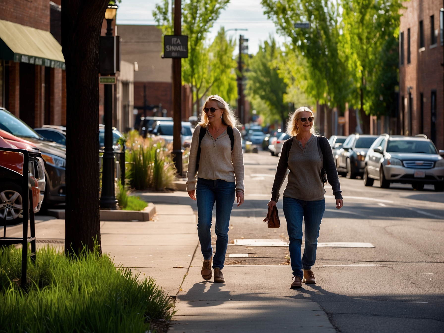 denver neighborhood street scene