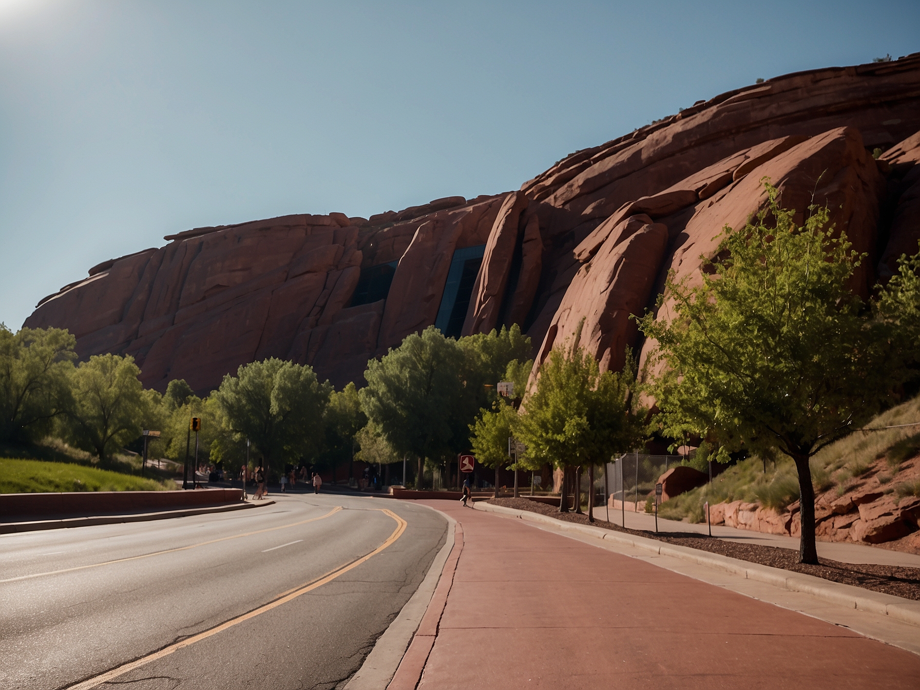 Area near Red Rocks Amphitheatre Denver in Denver