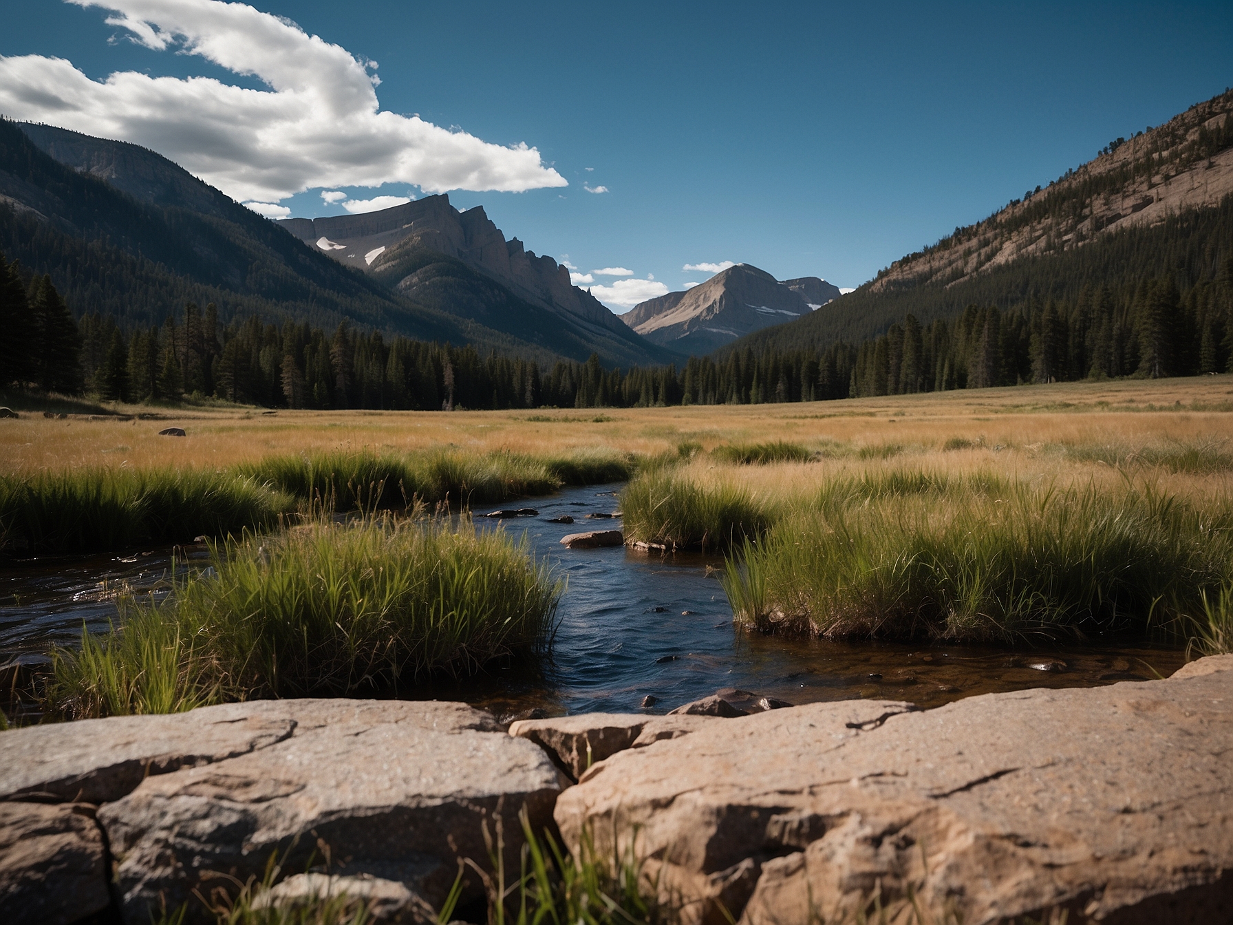 Main feature of Rocky Mountain National Park from Denver in Denver