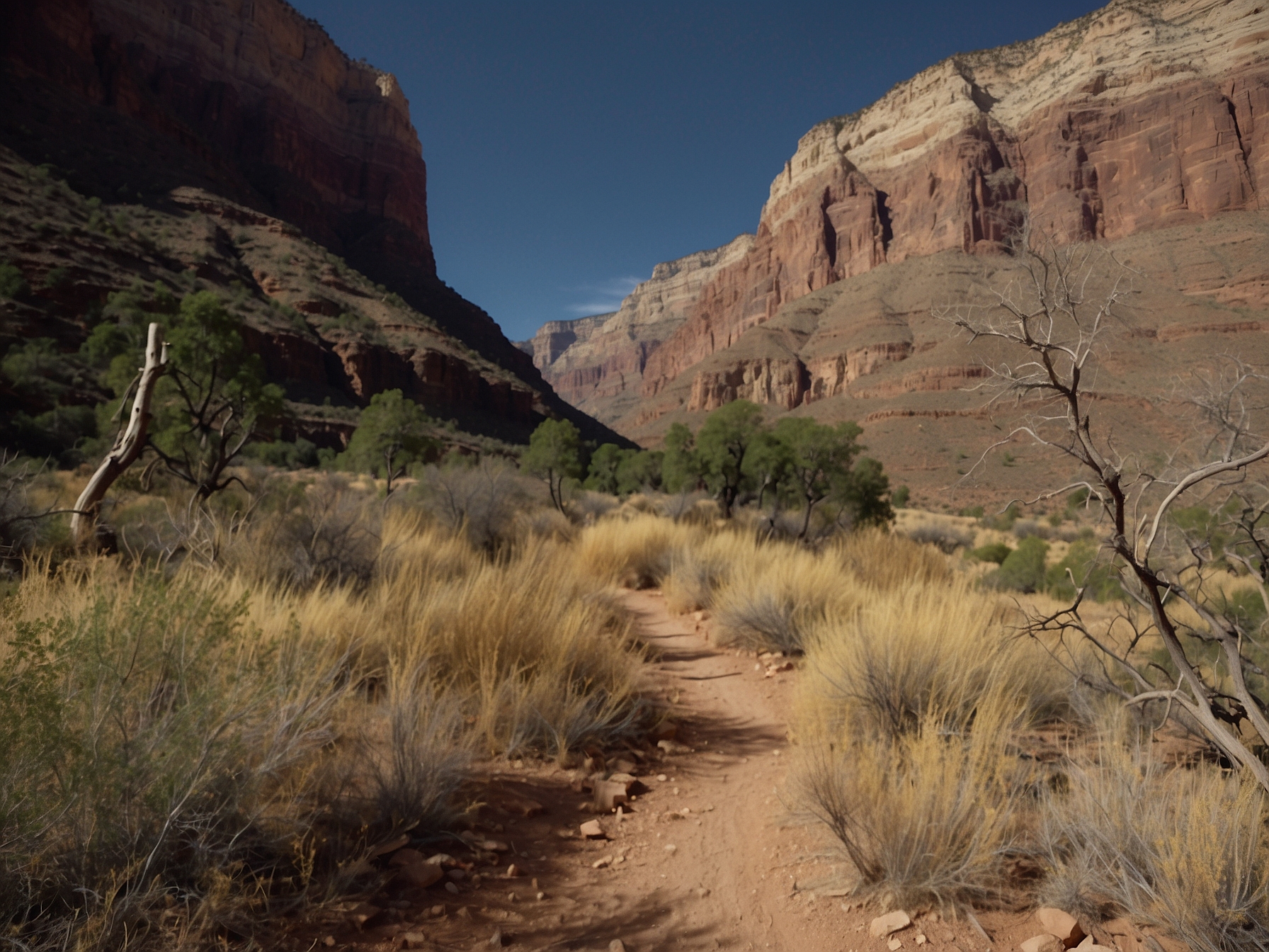 Surroundings near Bright Angel Trail Grand Canyon in Grand Canyon