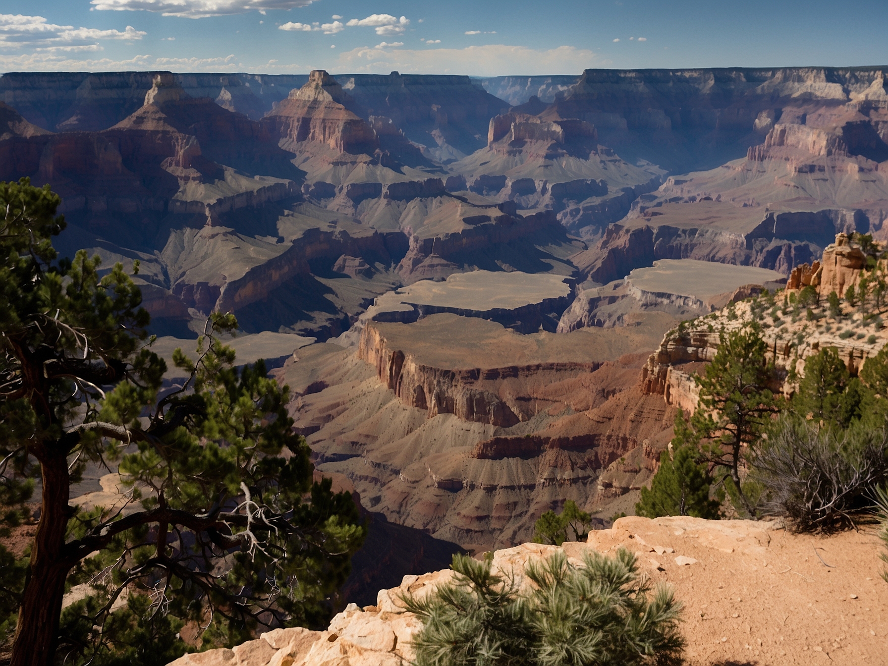 Surroundings near Mather Point Grand Canyon in Grand Canyon