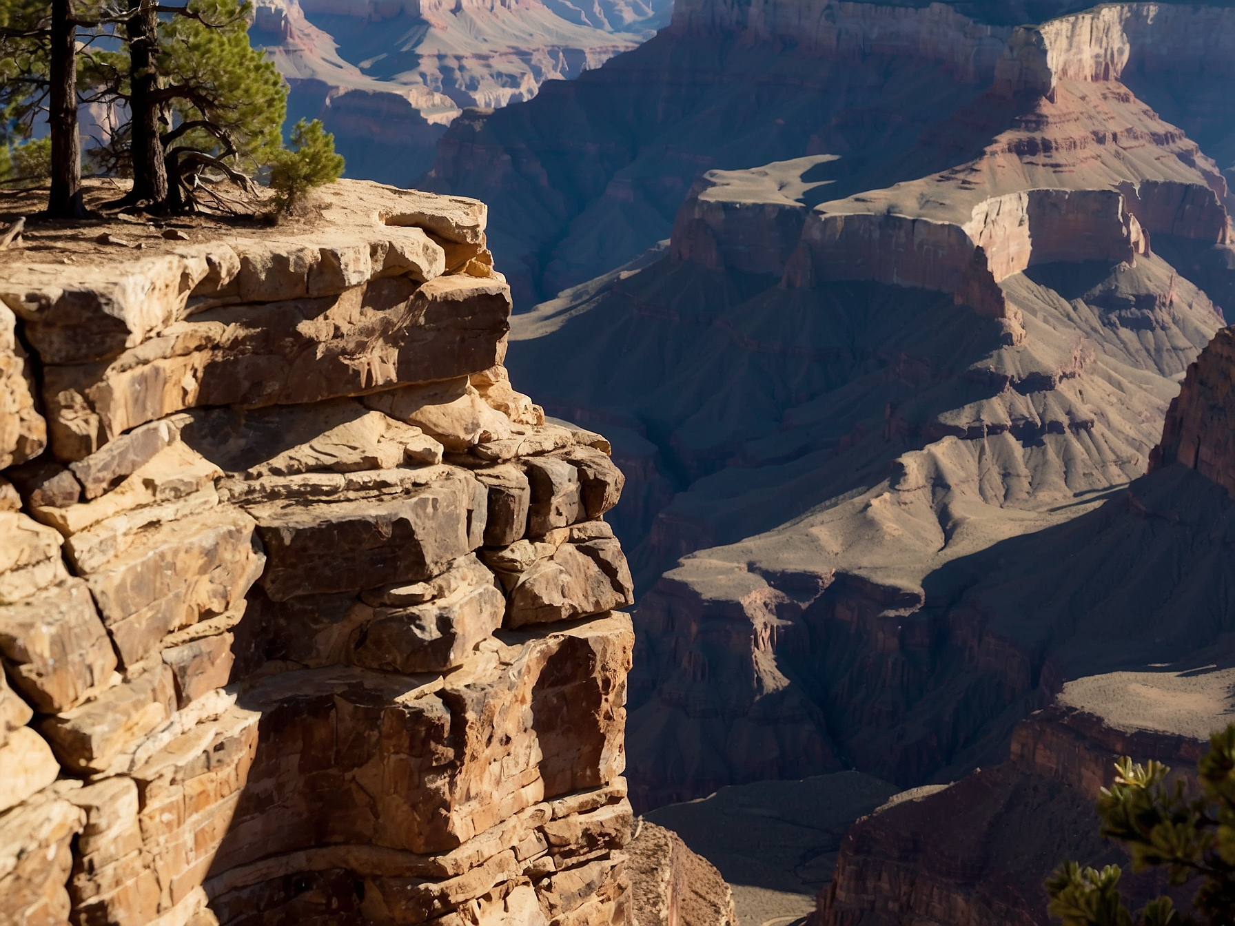 View at Mather Point Grand Canyon in Grand Canyon