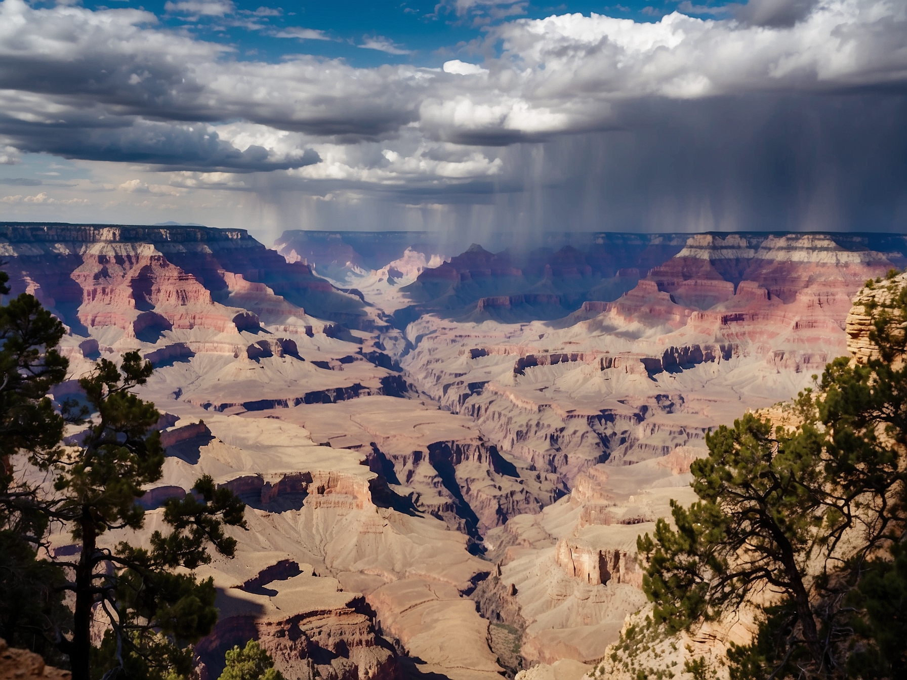 View at Grand Canyon South Rim in Grand Canyon