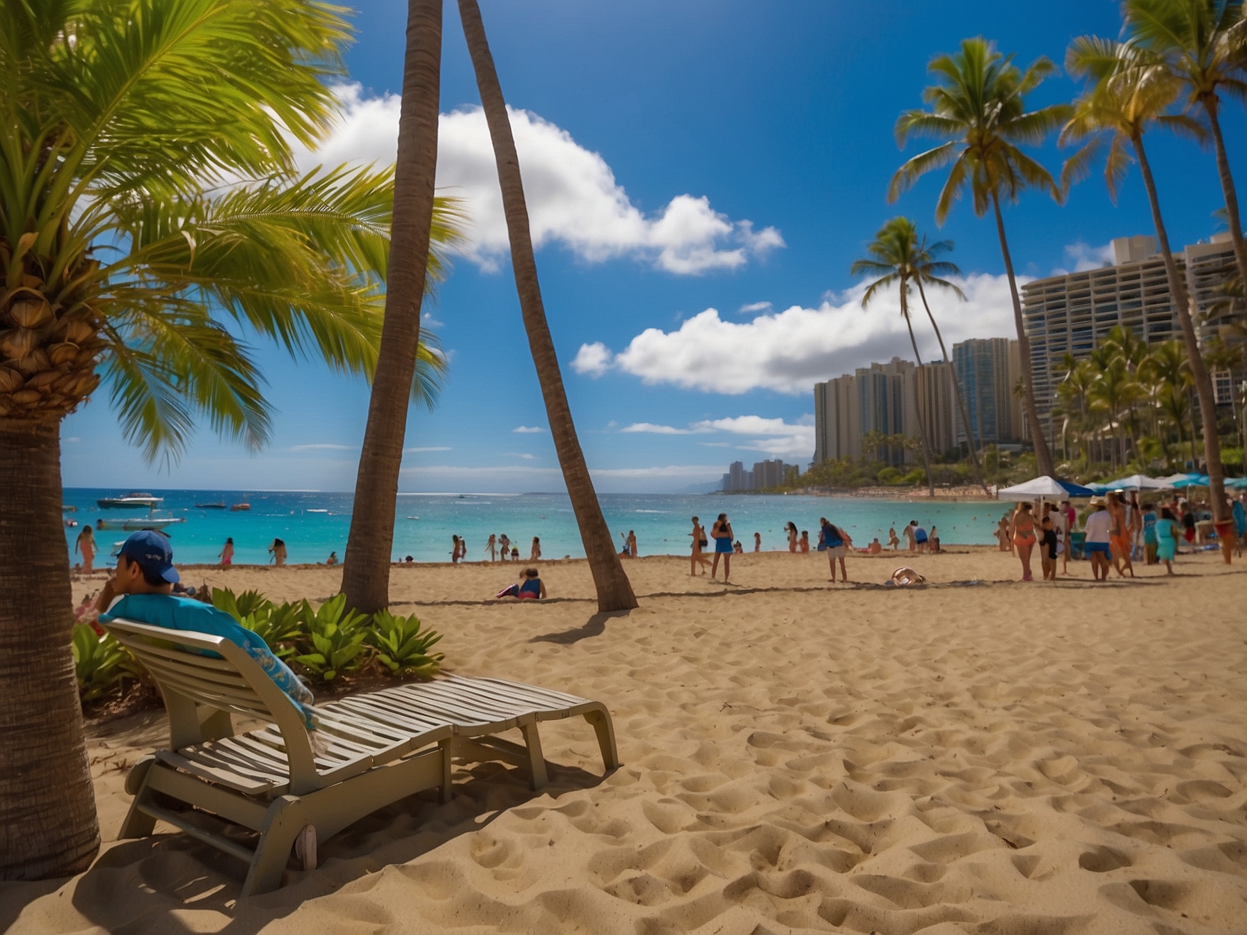 Key feature of Waikiki Beach Honolulu in Honolulu