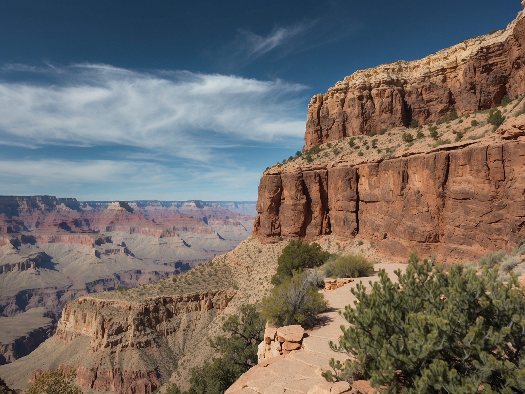 View from or of Grand Canyon day trip Las Vegas in Las Vegas