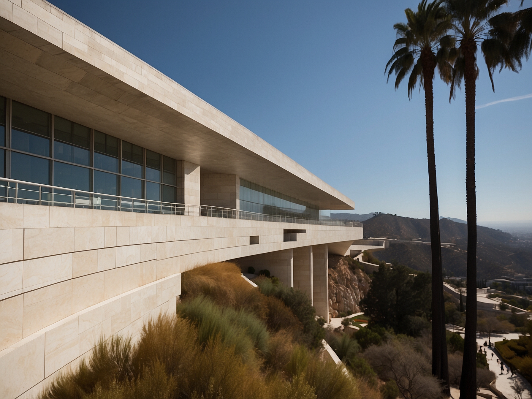 View from or of Getty Center Los Angeles in Los Angeles