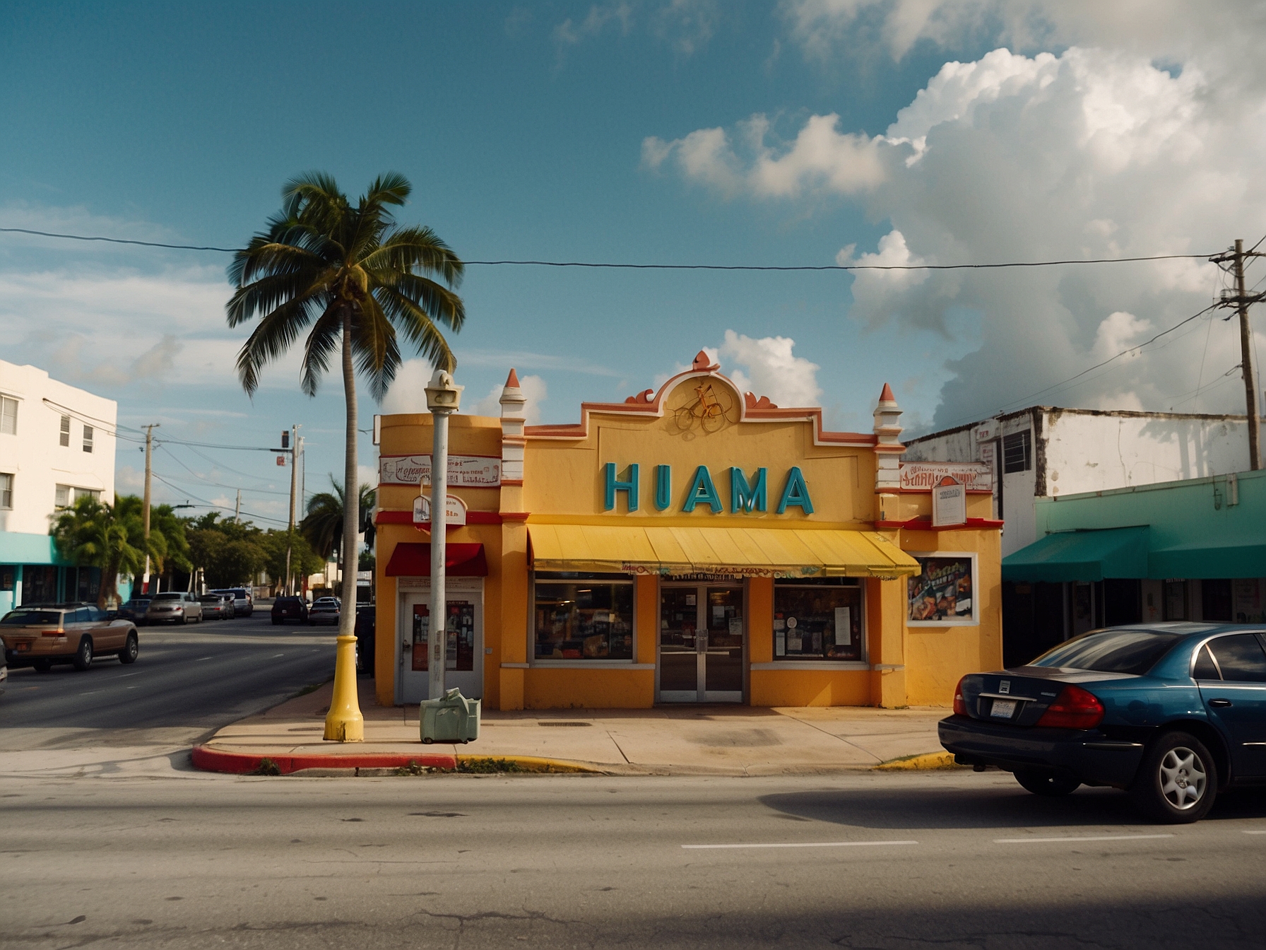 Area around Little Havana Miami in Miami