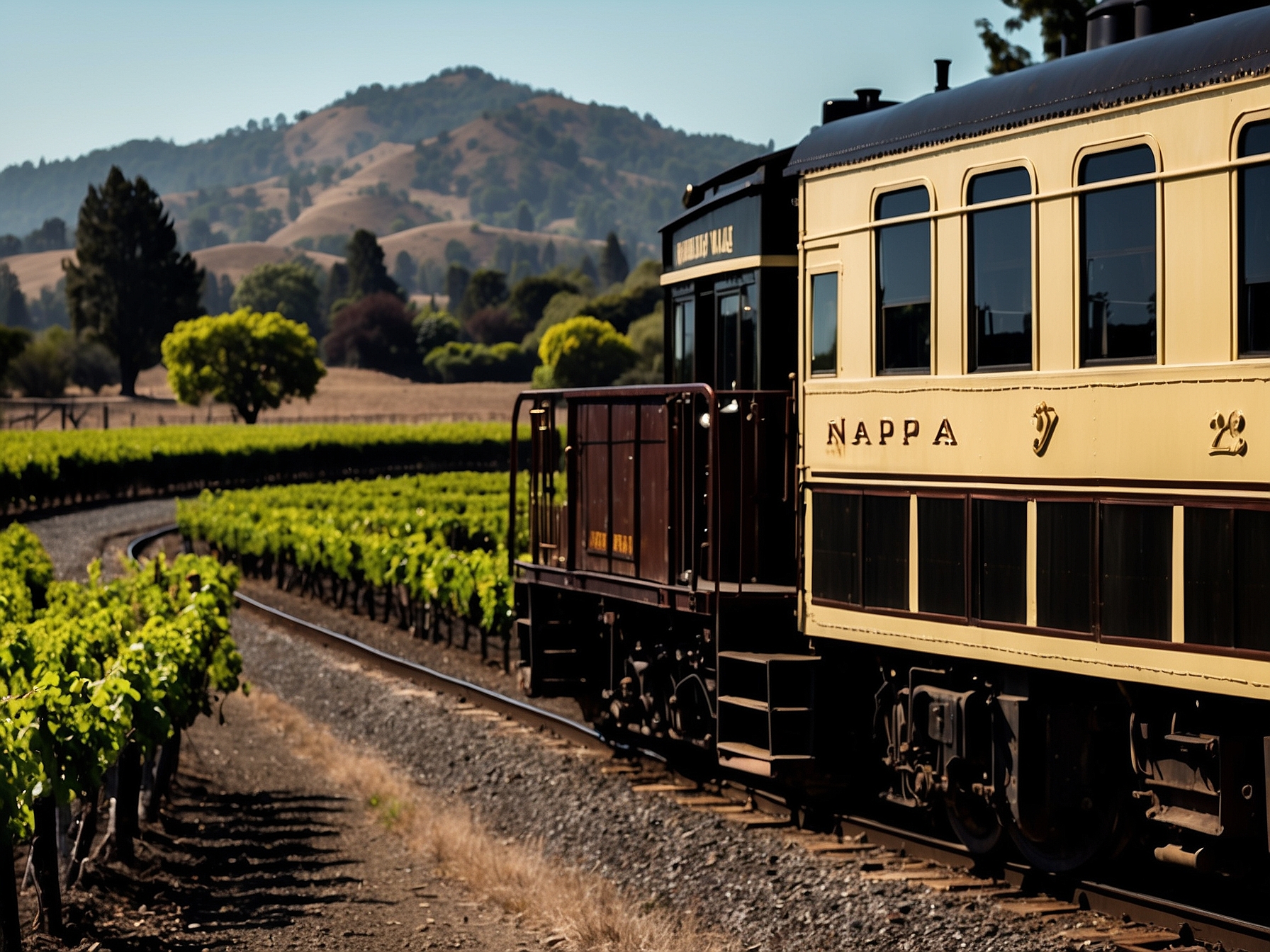 Surroundings near Napa Valley Wine Train in Napa Valley