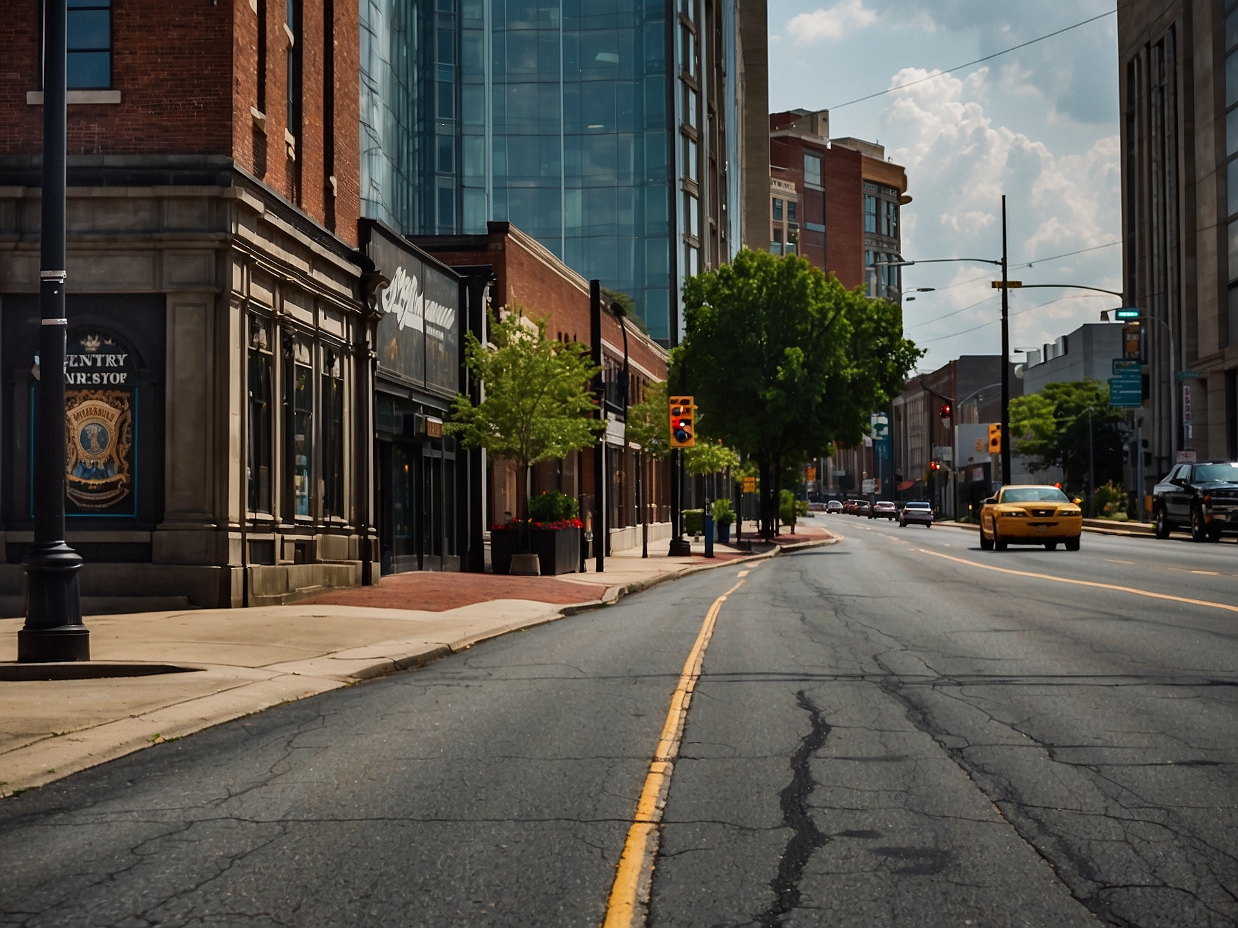 Surroundings near Country Music Hall of Fame Nashville in Nashville