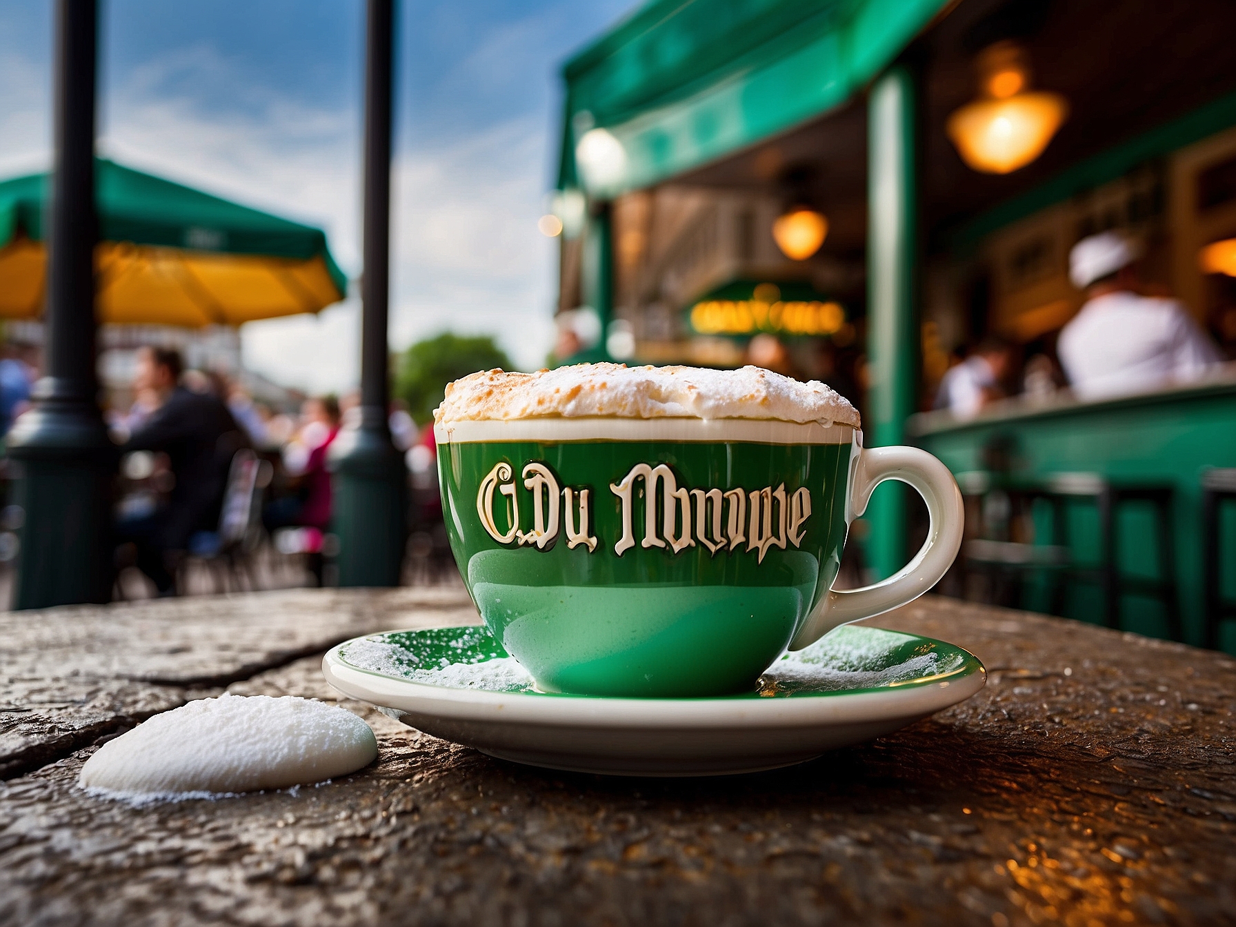 Highlight of Cafe du Monde New Orleans in New Orleans