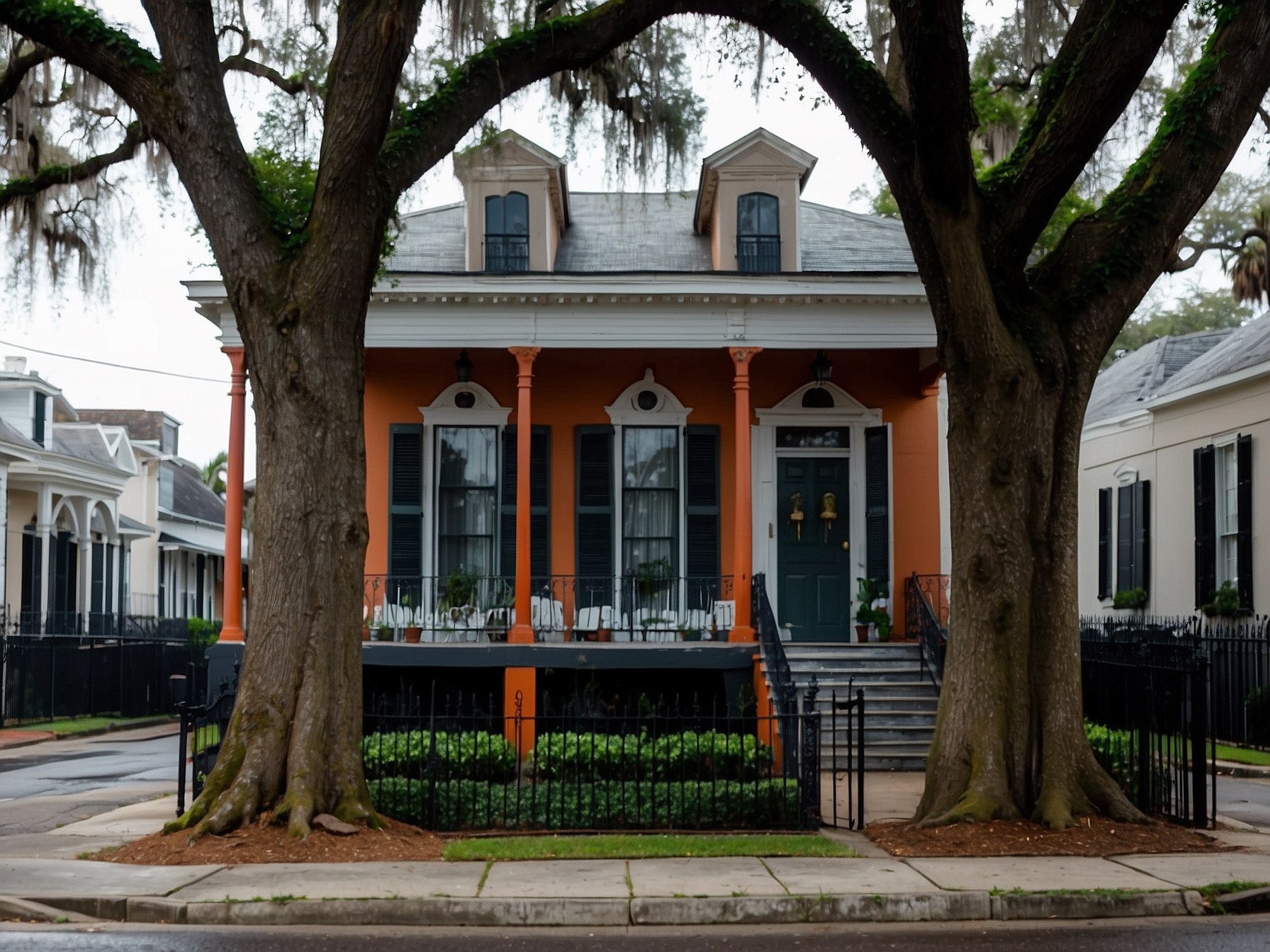 Setting of Garden District New Orleans tour in New Orleans
