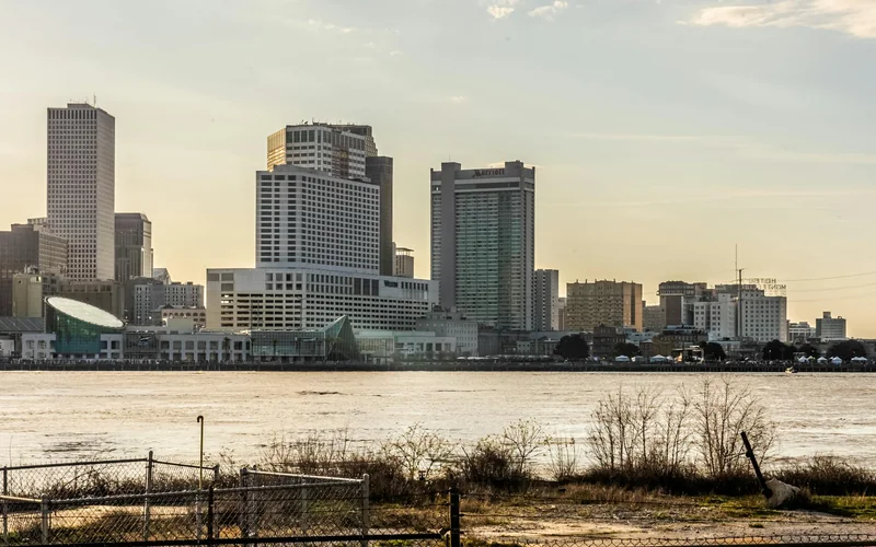 New Orleans jazz street