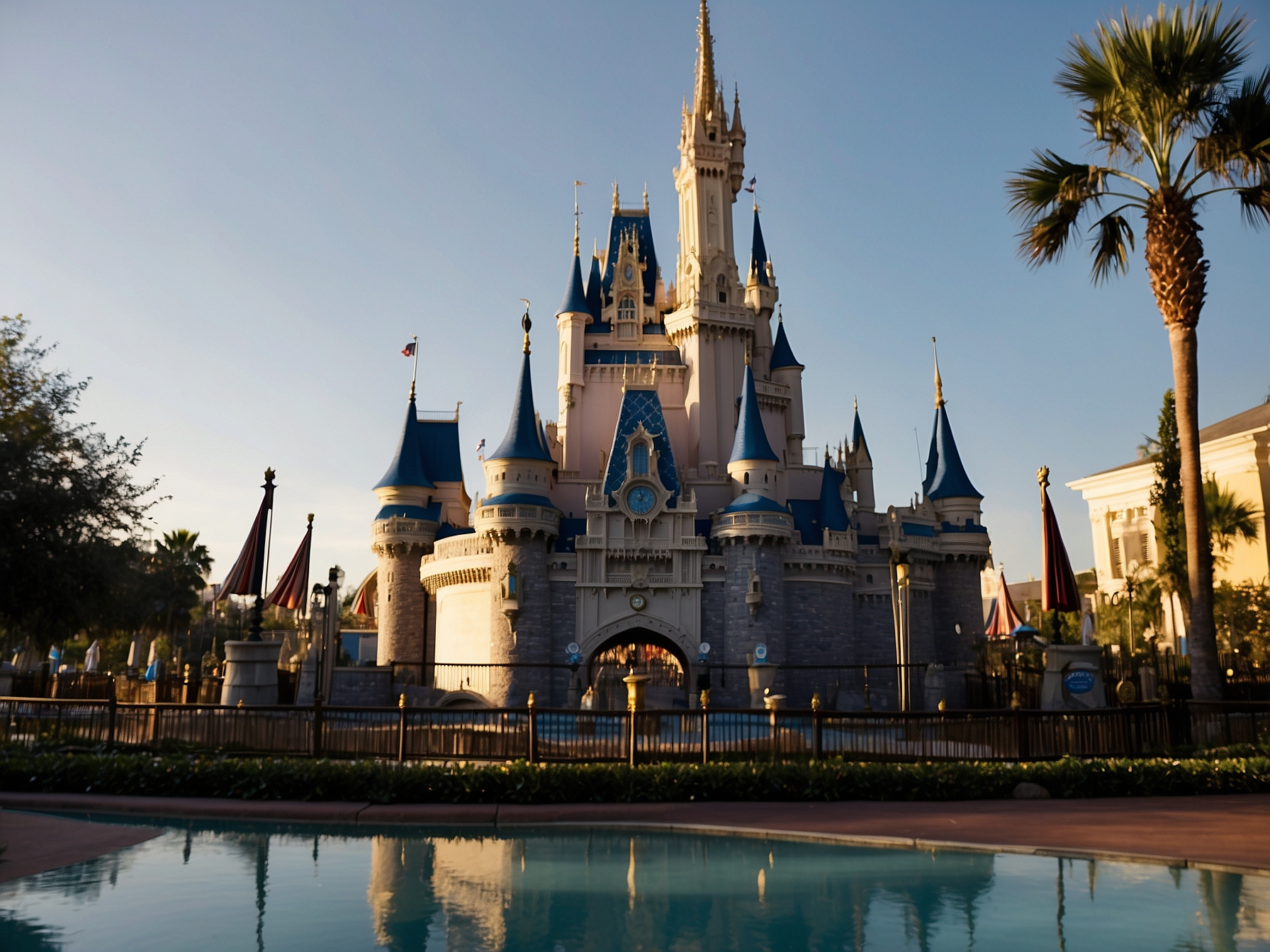 Detail view of Disney World Orlando