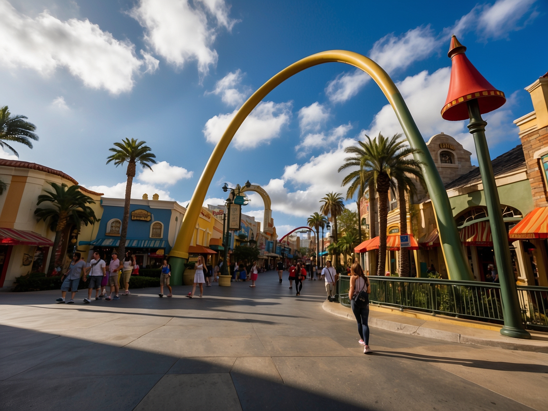 Detail view of Universal Studios Orlando