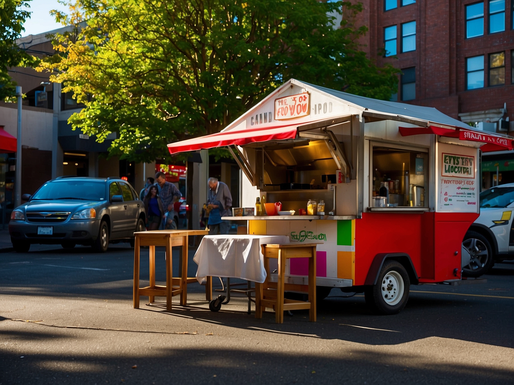 Highlight of Portland food carts in Portland