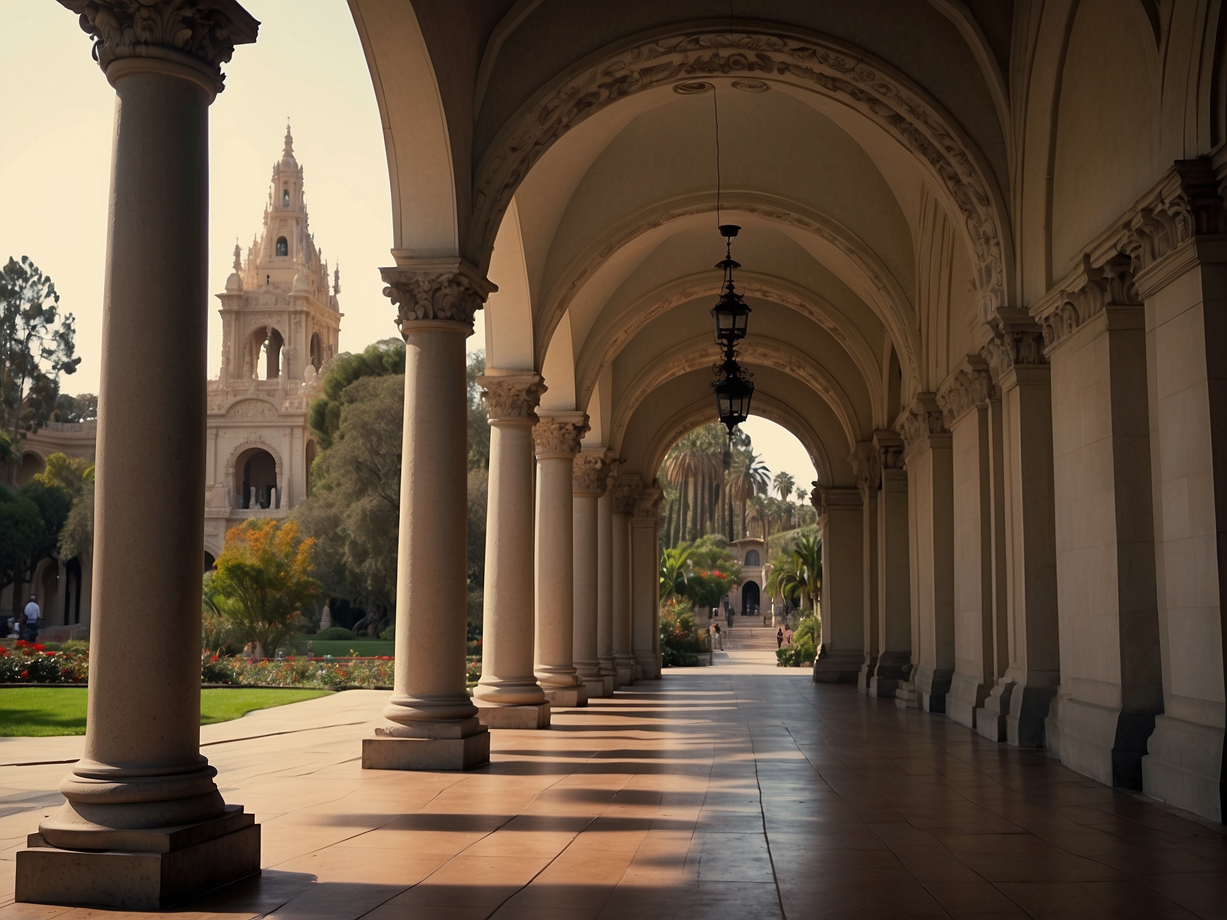 Context and setting of Balboa Park San Diego in San Diego