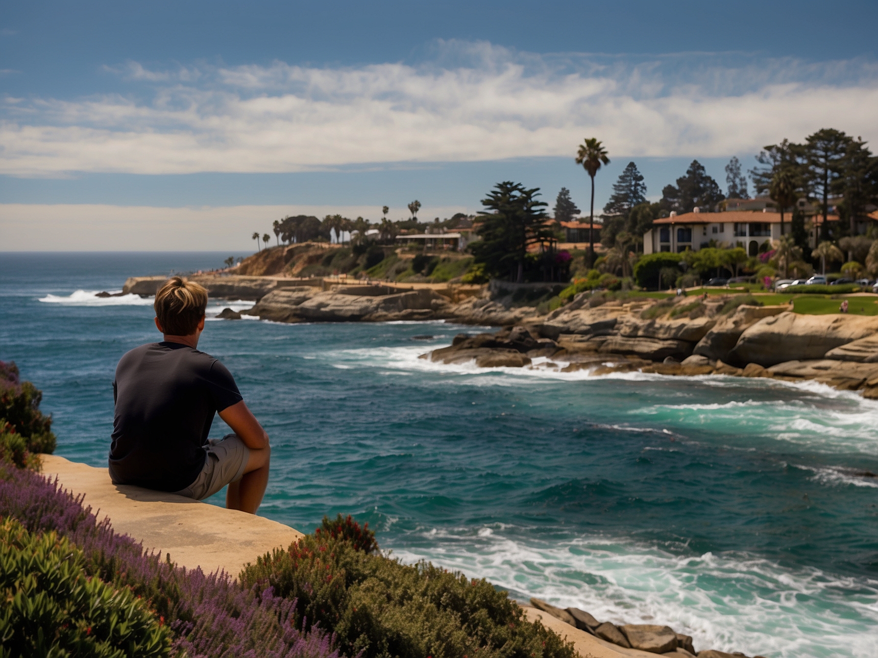 Context and setting of La Jolla Cove San Diego in San Diego
