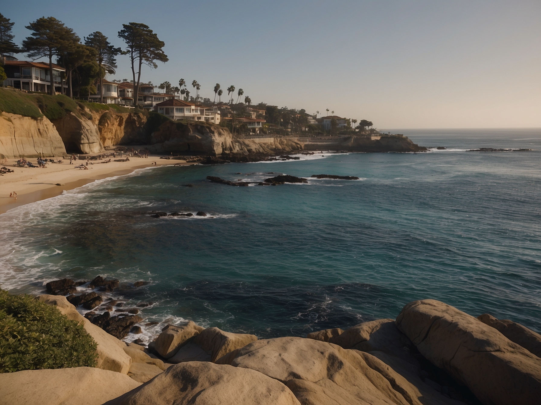 Key feature of La Jolla Cove San Diego in San Diego