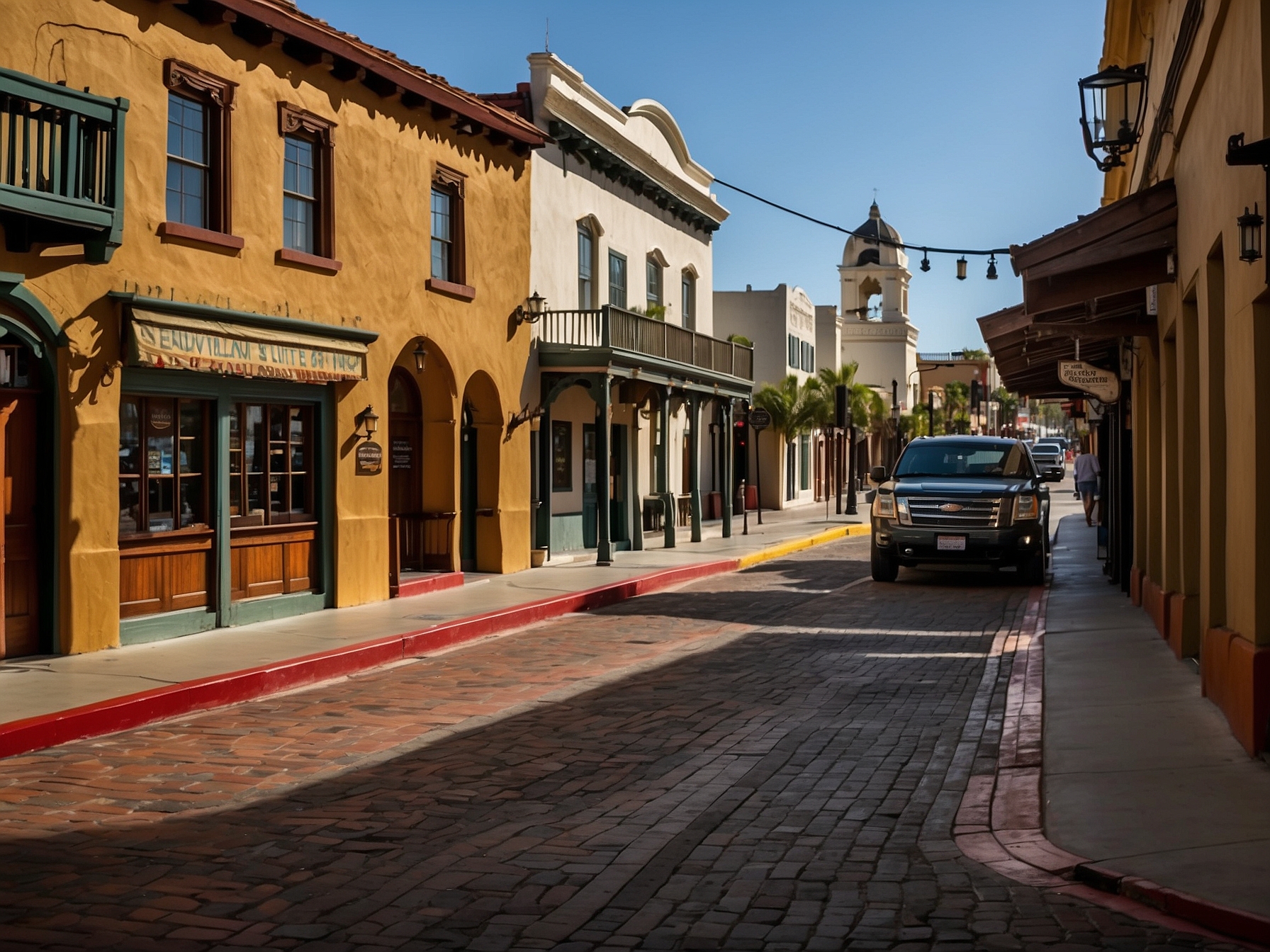 Context and setting of Old Town San Diego in San Diego