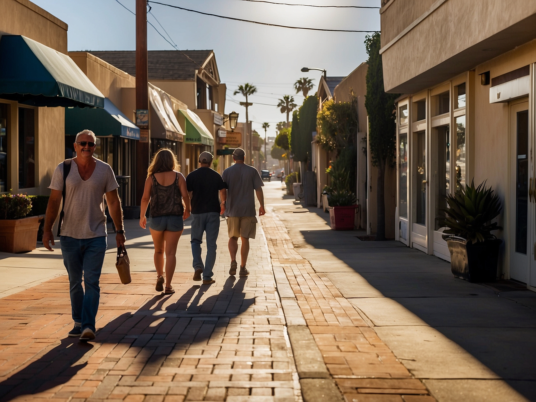 san diego neighborhood street scene