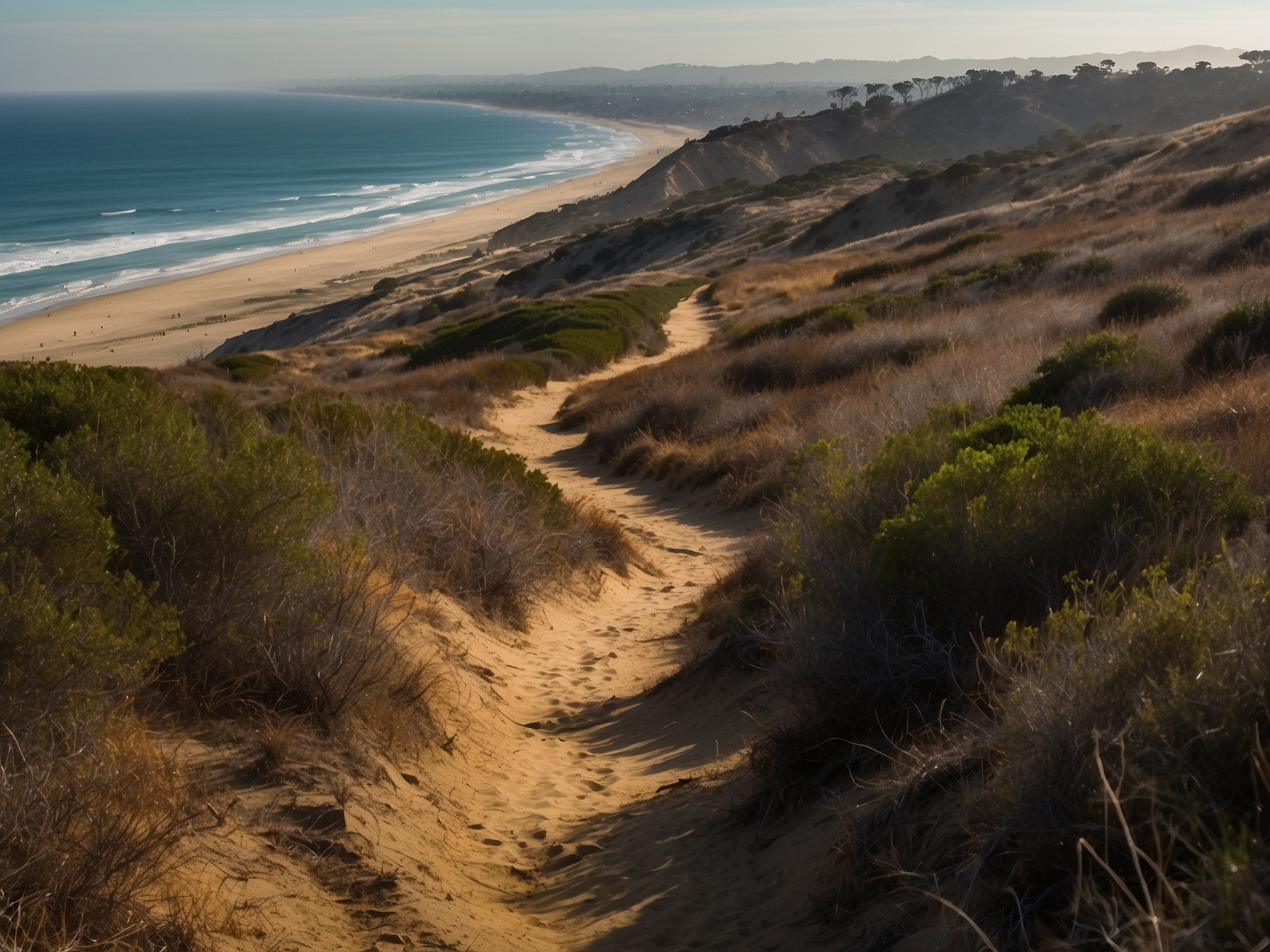 Context and setting of Torrey Pines hike San Diego in San Diego