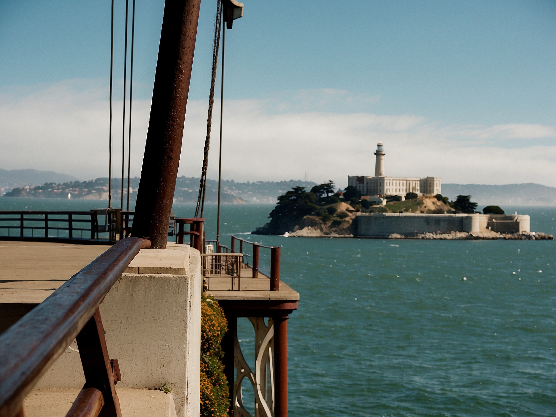 Area around Alcatraz Island tour San Francisco in San Francisco