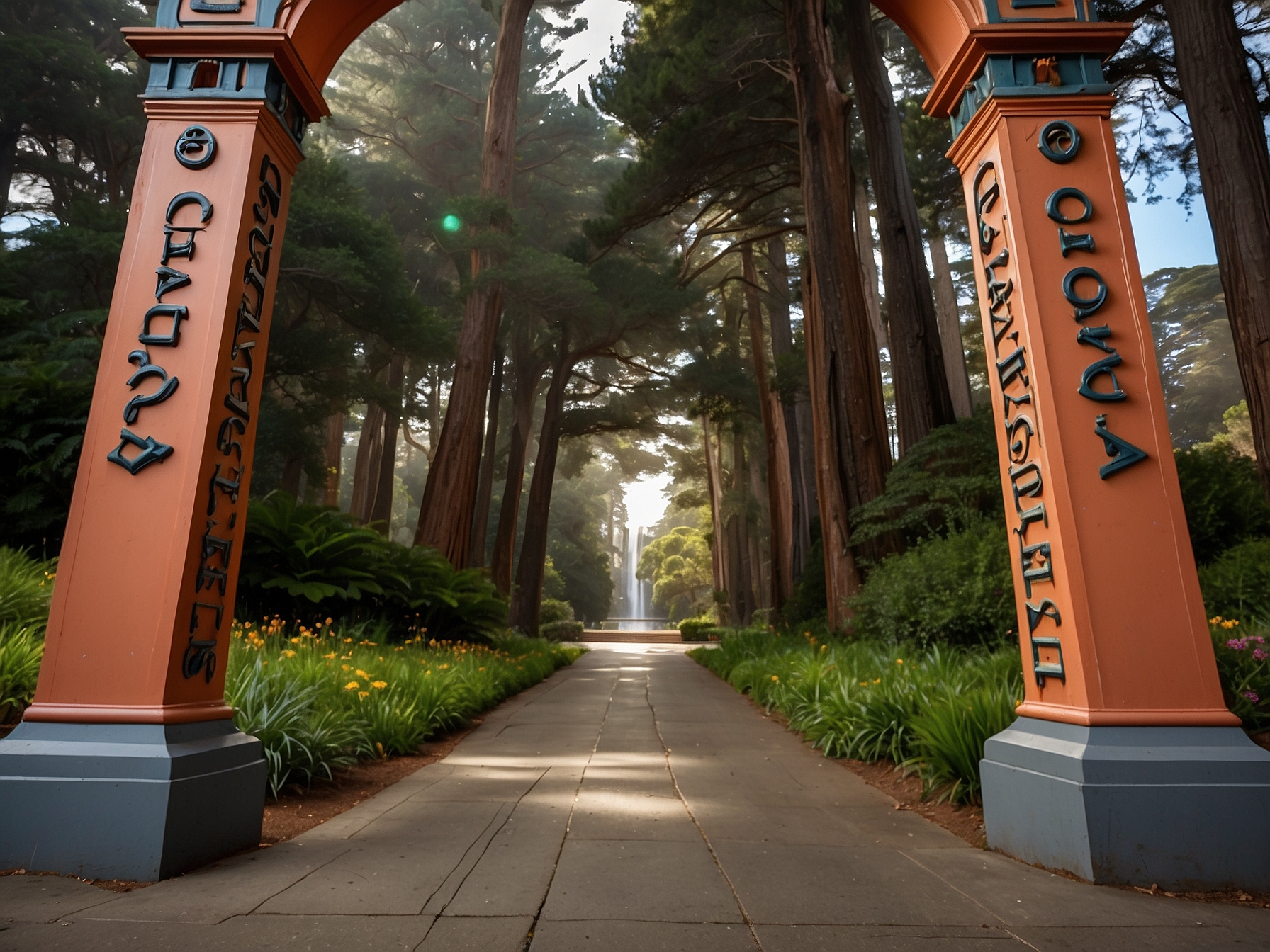 View at Golden Gate Park San Francisco San Francisco