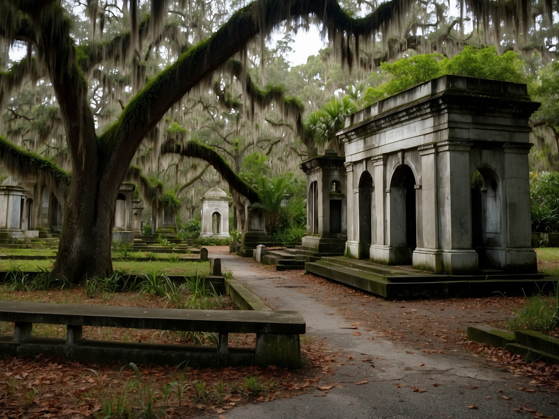 Environment at Bonaventure Cemetery Savannah in Savannah