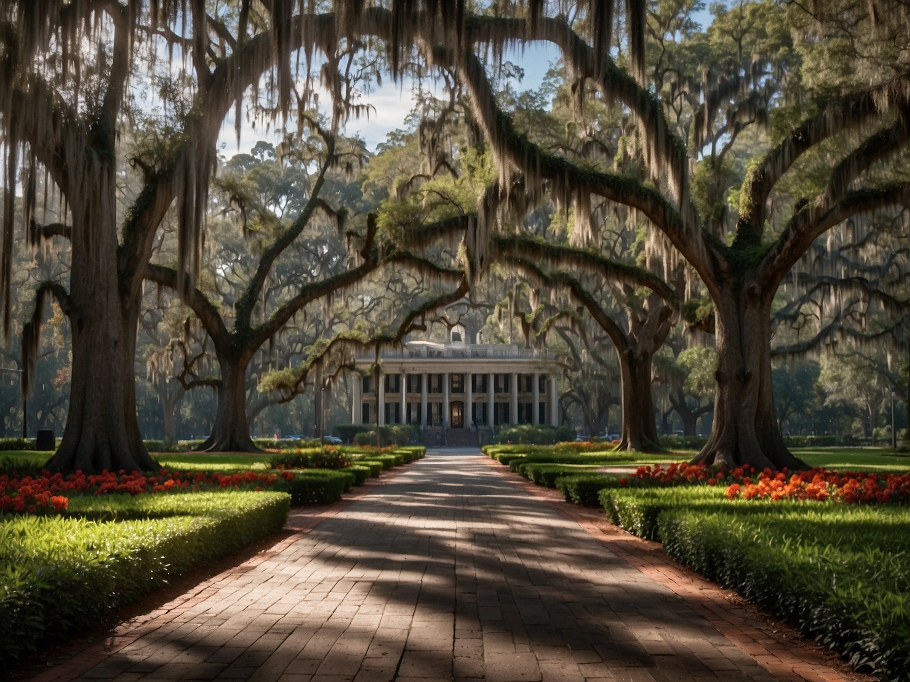 Main view of Forsyth Park Savannah in Savannah