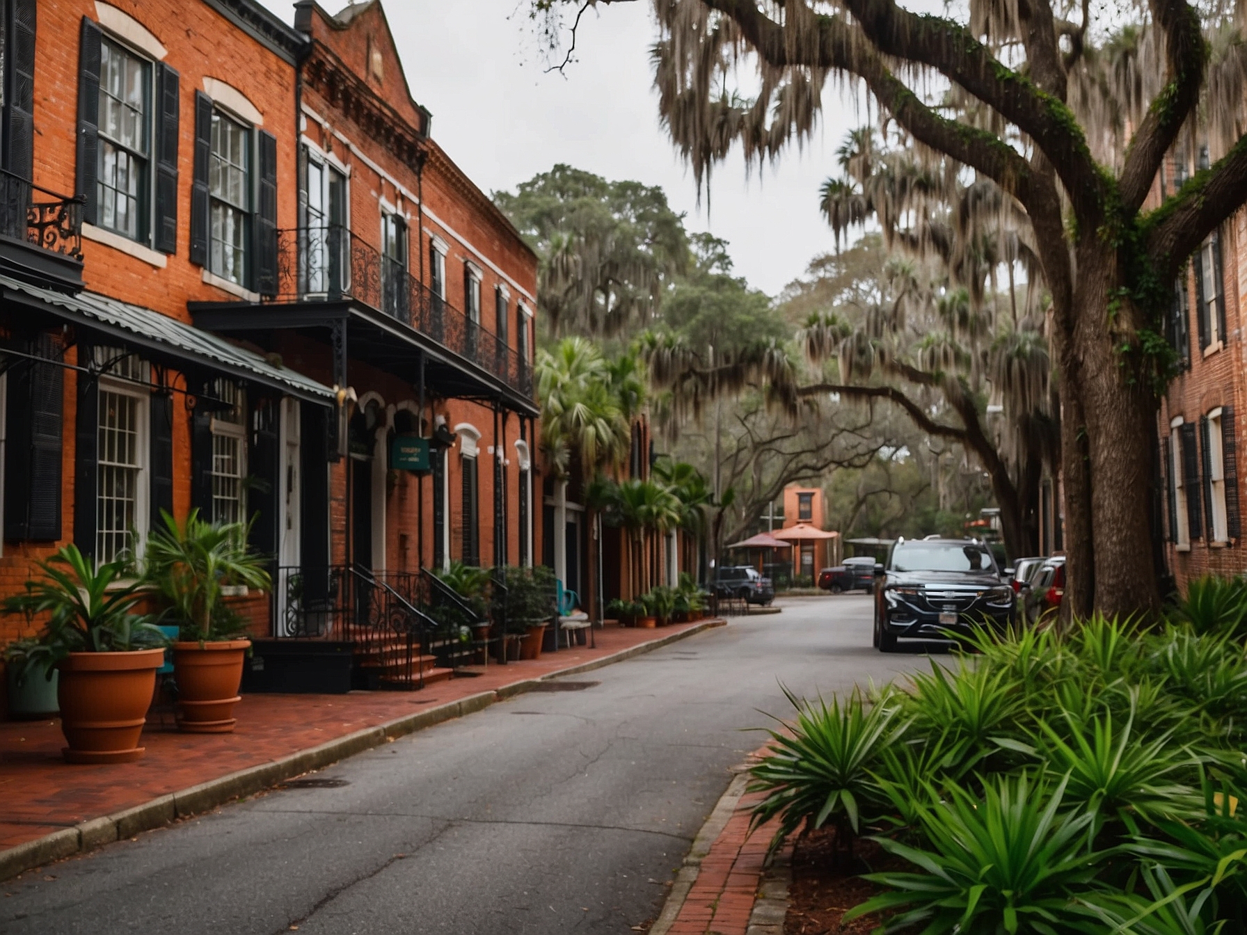 Environment at Savannah food tour in Savannah