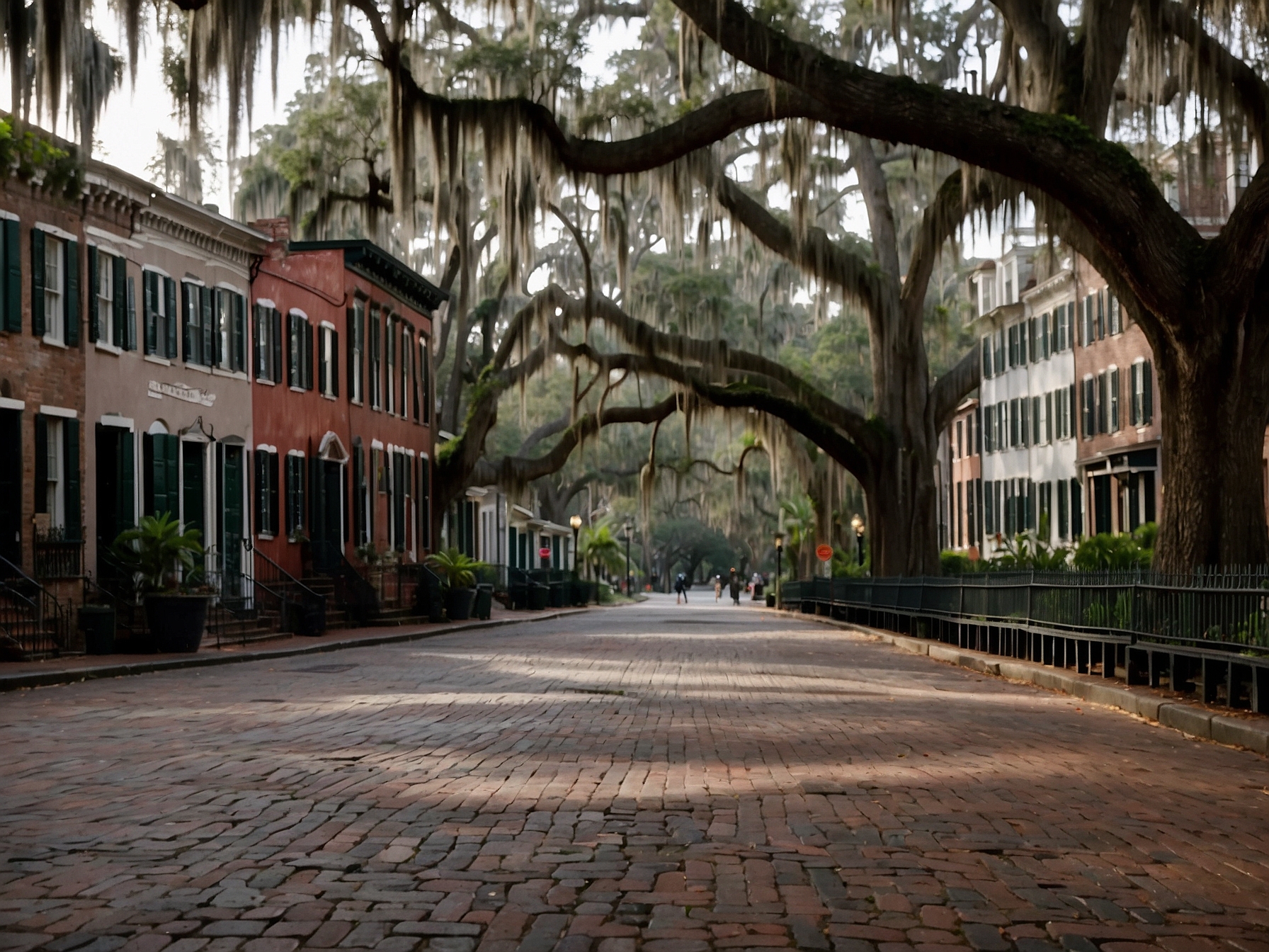 Environment at Savannah historic squares walking tour in Savannah