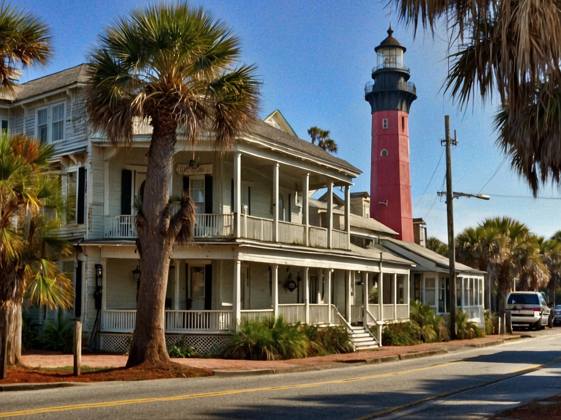 Main view of Tybee Island from Savannah in Savannah