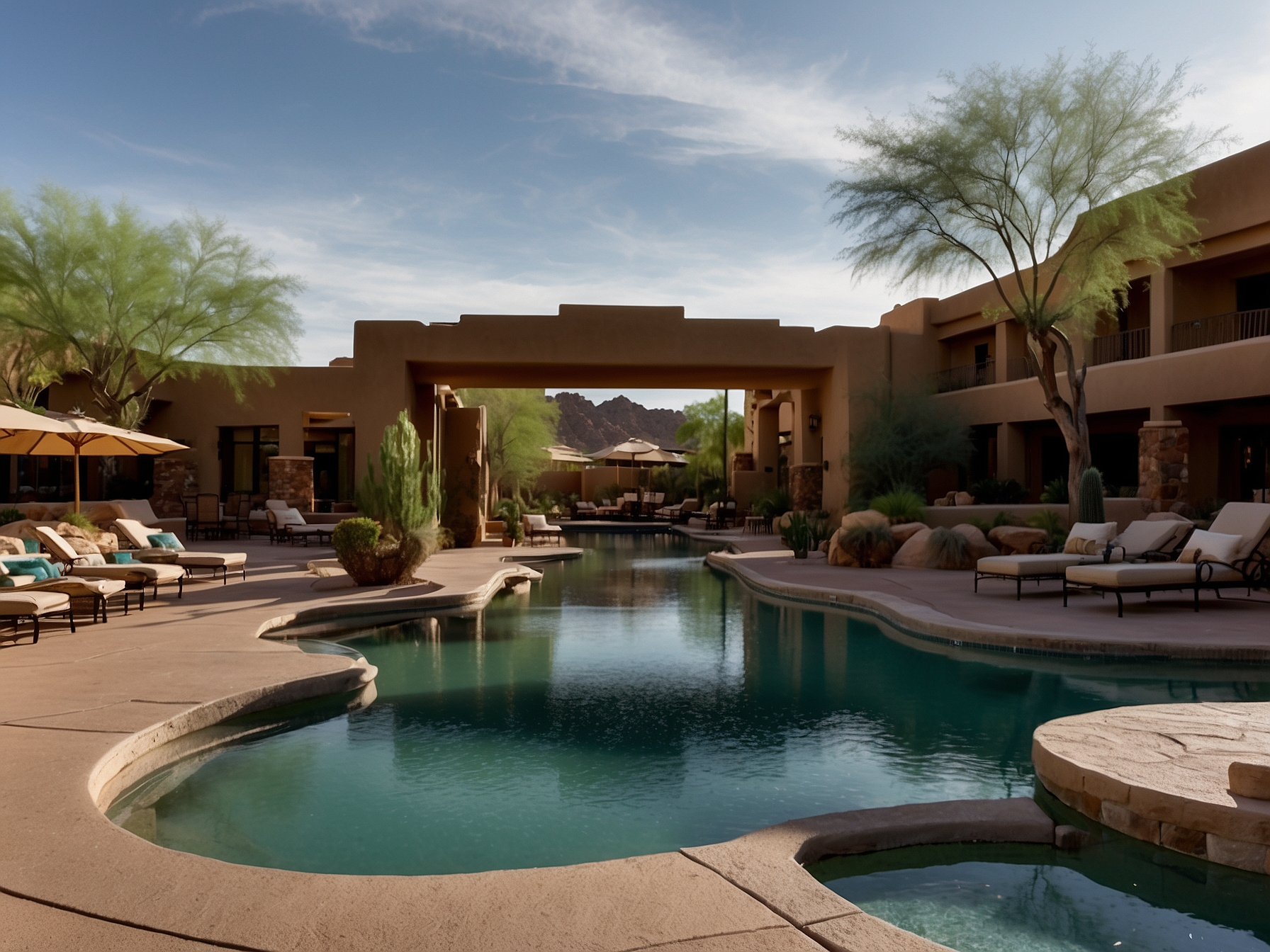 Context of Scottsdale spa resort in Scottsdale