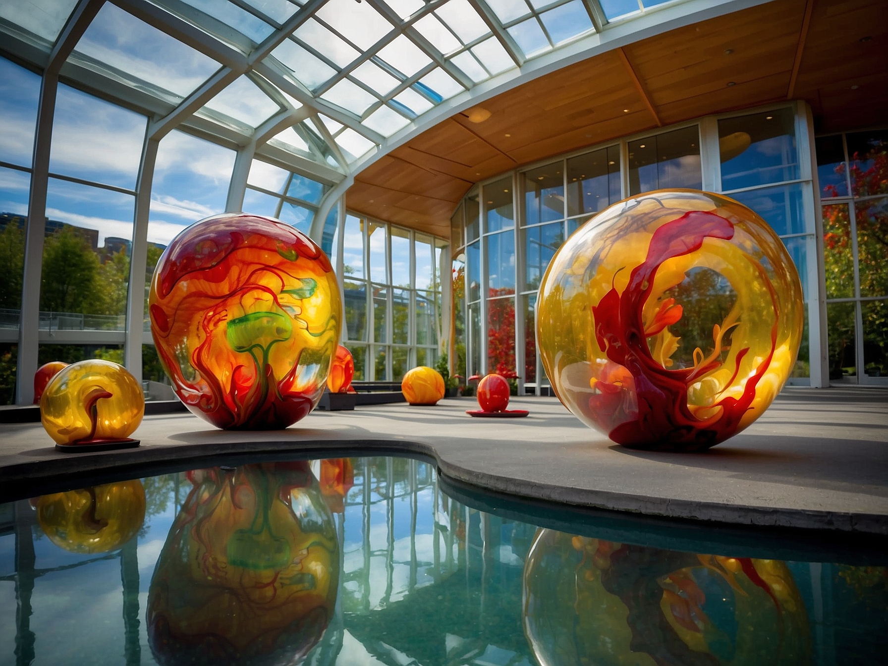 Context and setting of Chihuly Garden and Glass Seattle in Seattle