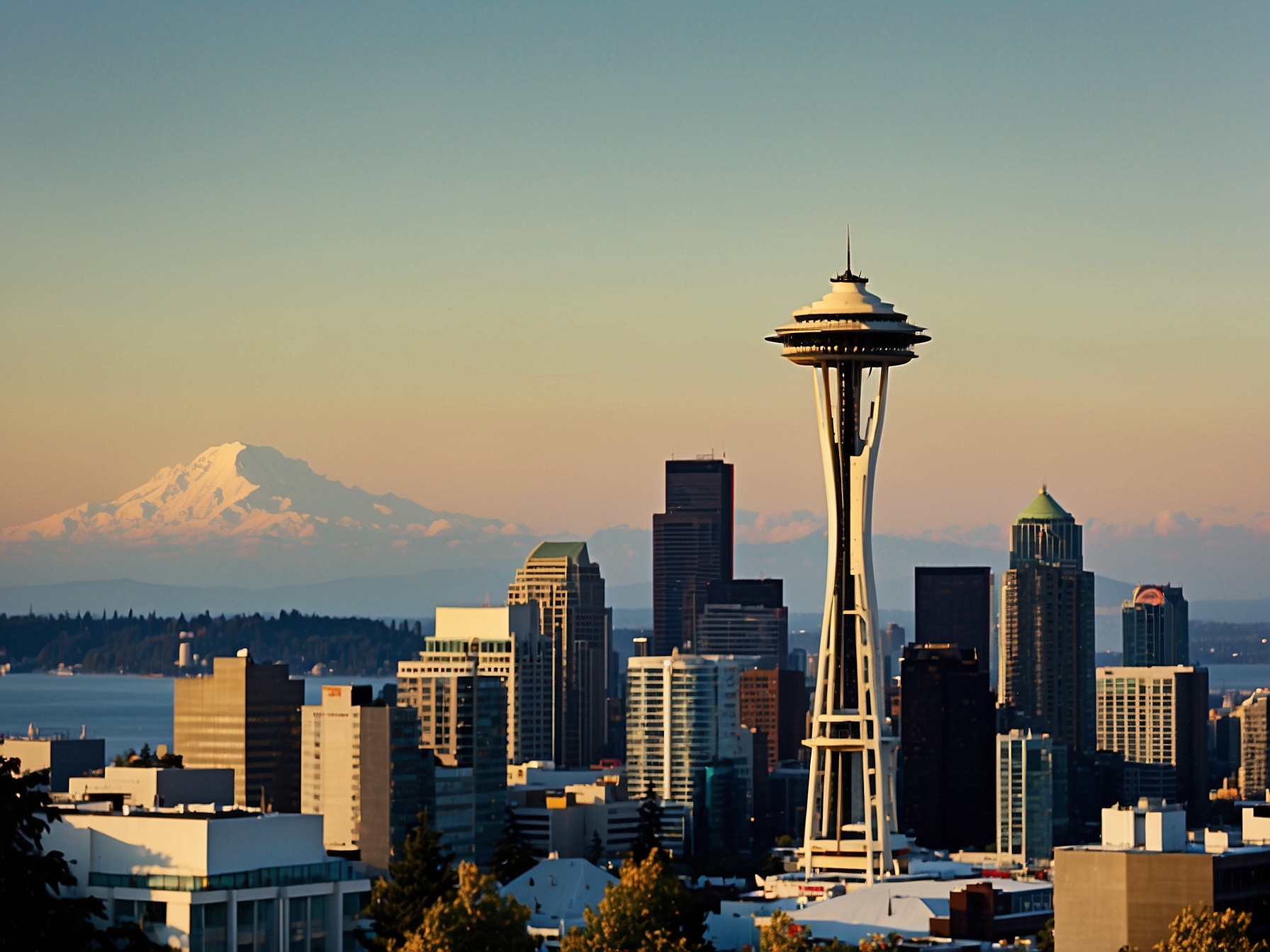 Context and setting of Space Needle Seattle in Seattle
