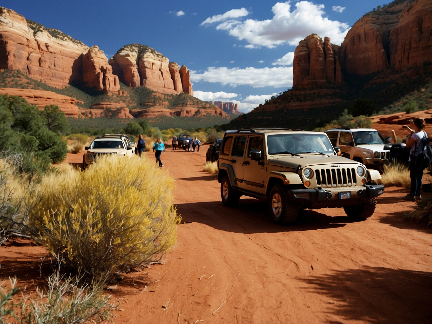 Activity at Sedona Jeep tour in Sedona